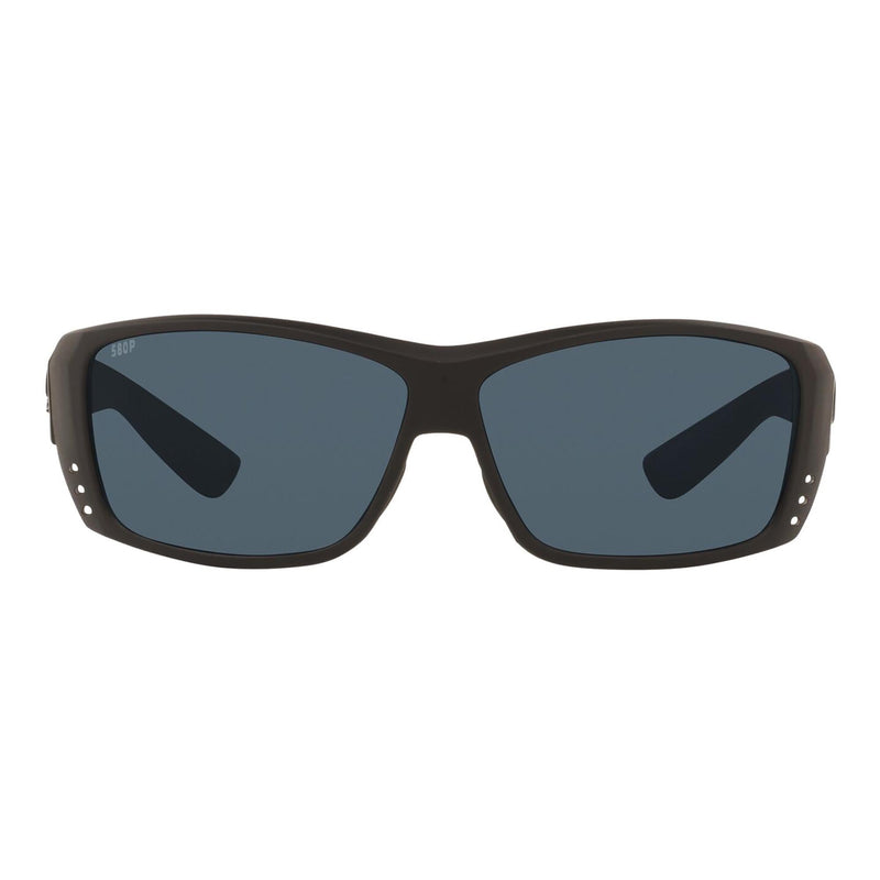 Costa Del Mar Tuna Alley Blackout 580P Fishing Polarized Eye Glasses  -Sunrise Silver Mirror