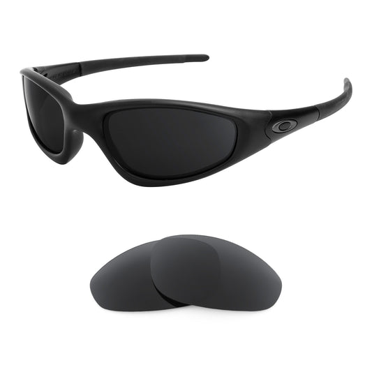 Oakley Straight Jacket (1999) sunglasses with replacement lenses