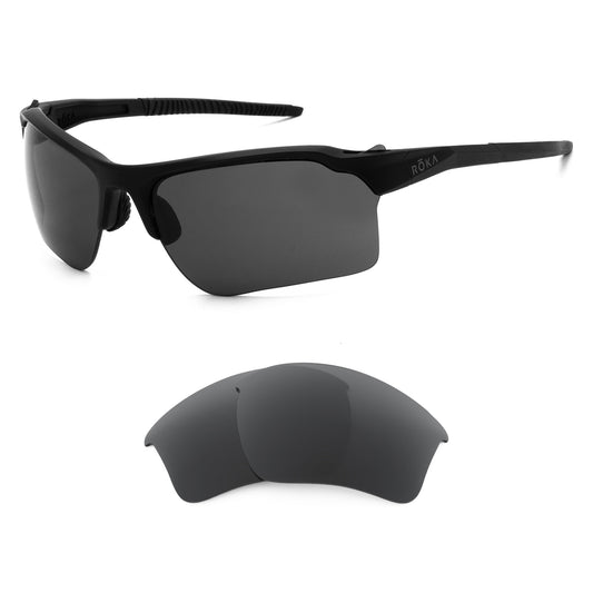 Roka TL-1 sunglasses with replacement lenses