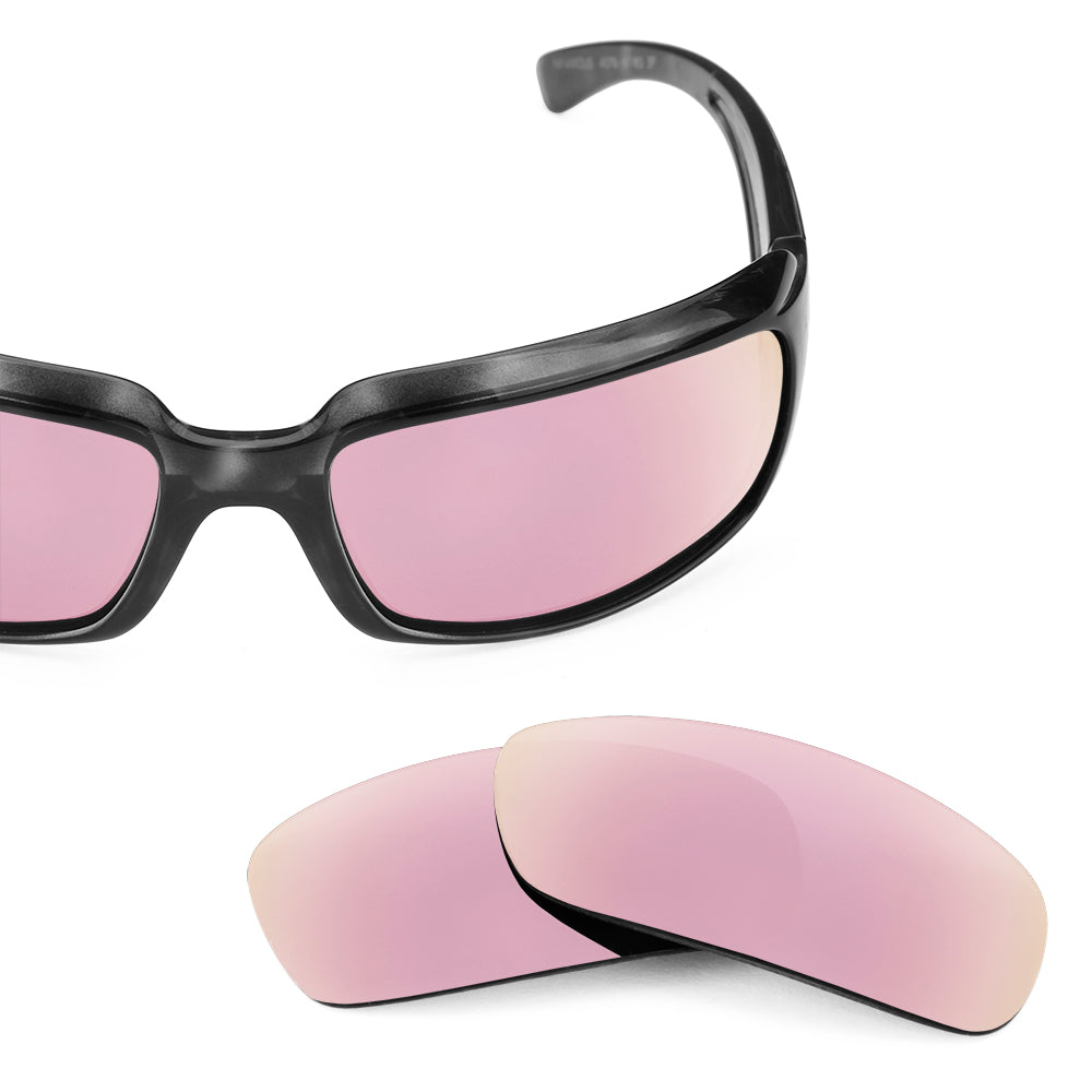 Arnette Infamous AN4076 frame with Revant replacement Polarized Rose Gold lenses