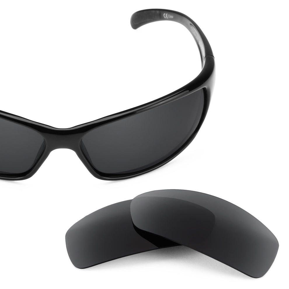 Bolle Recoil frame with Revant replacement Polarized Stealth Black lenses