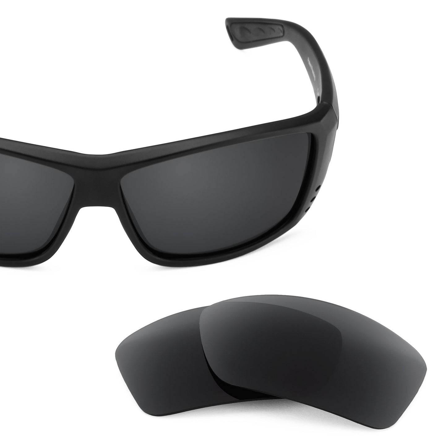 Costa Cat Cay frame with Revant replacement Polarized Stealth Black lenses