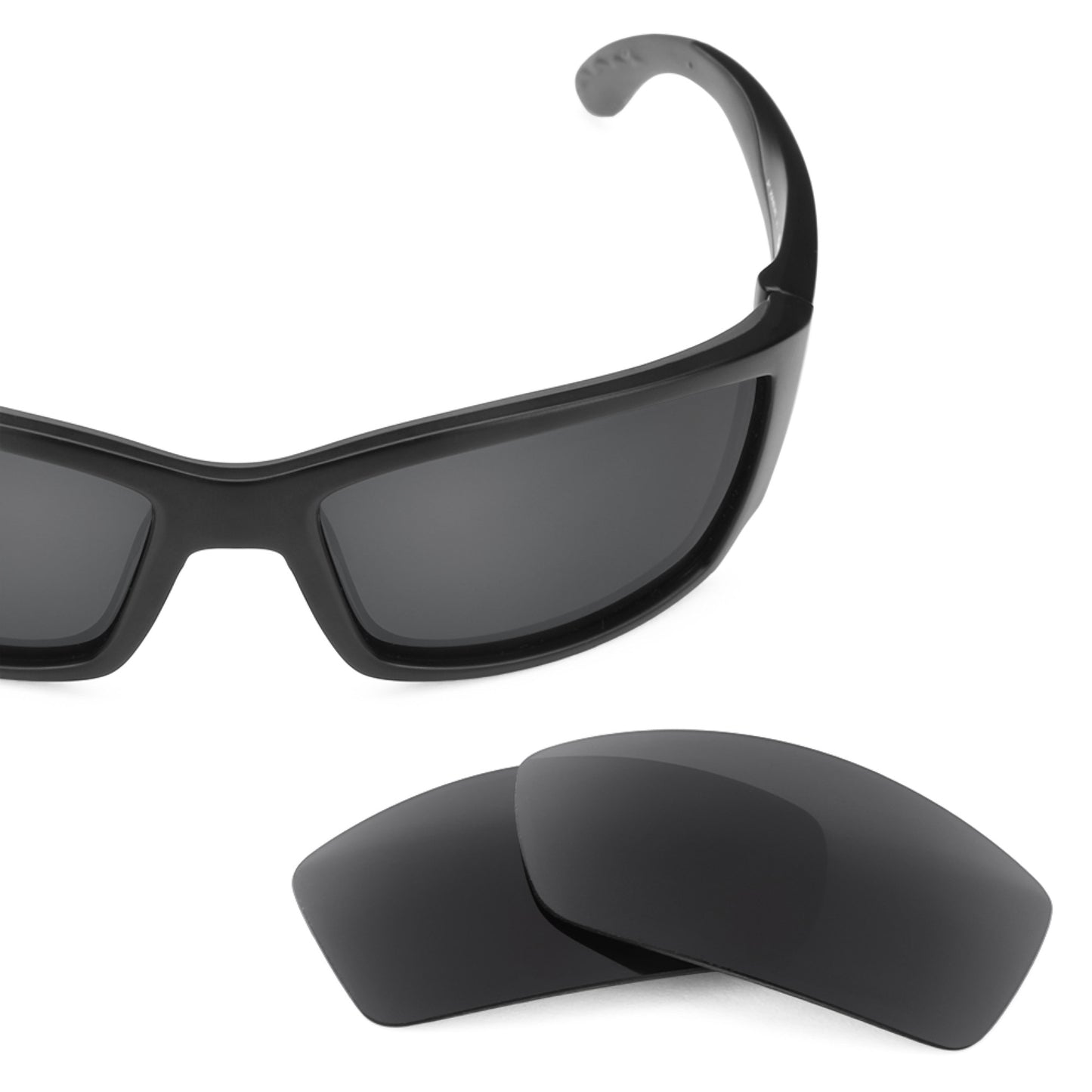 Costa Corbina frame with Revant replacement Polarized Stealth Black lenses