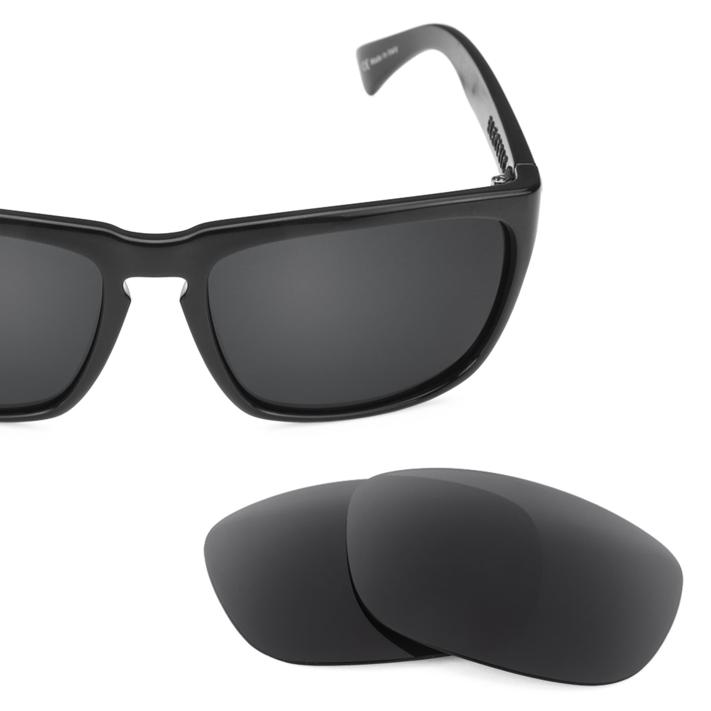 Electric Knoxville XL frame with Revant replacement Polarized Stealth Black lenses