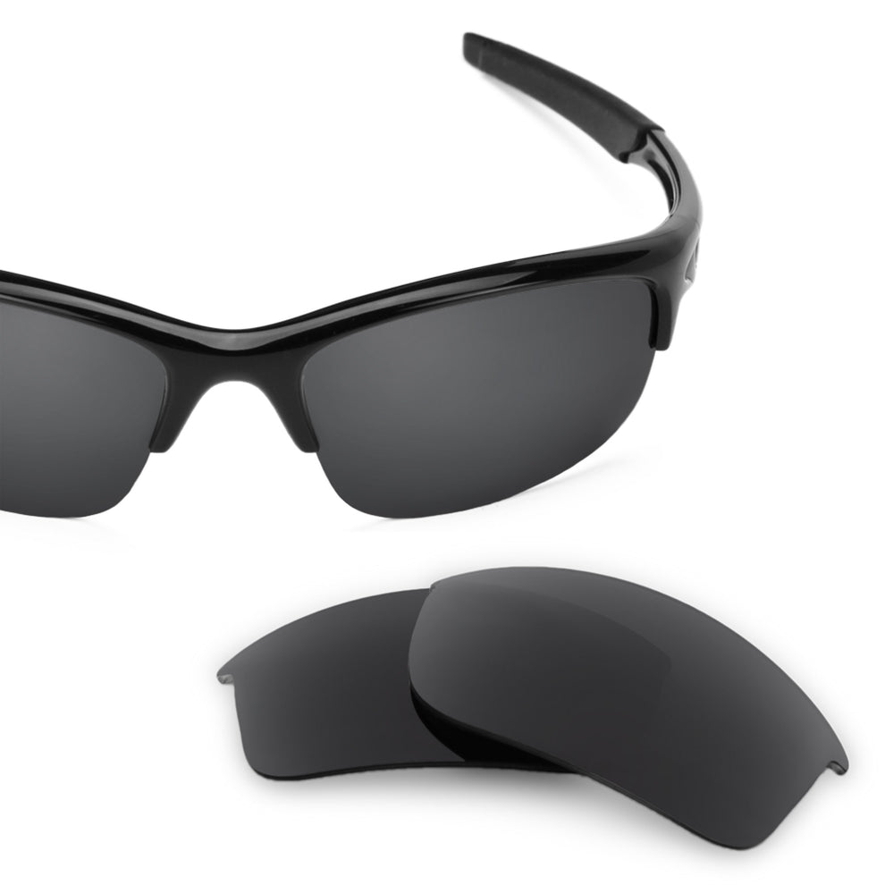 Oakley Bottle Rocket frame with Revant replacement Polarized Stealth Black lenses