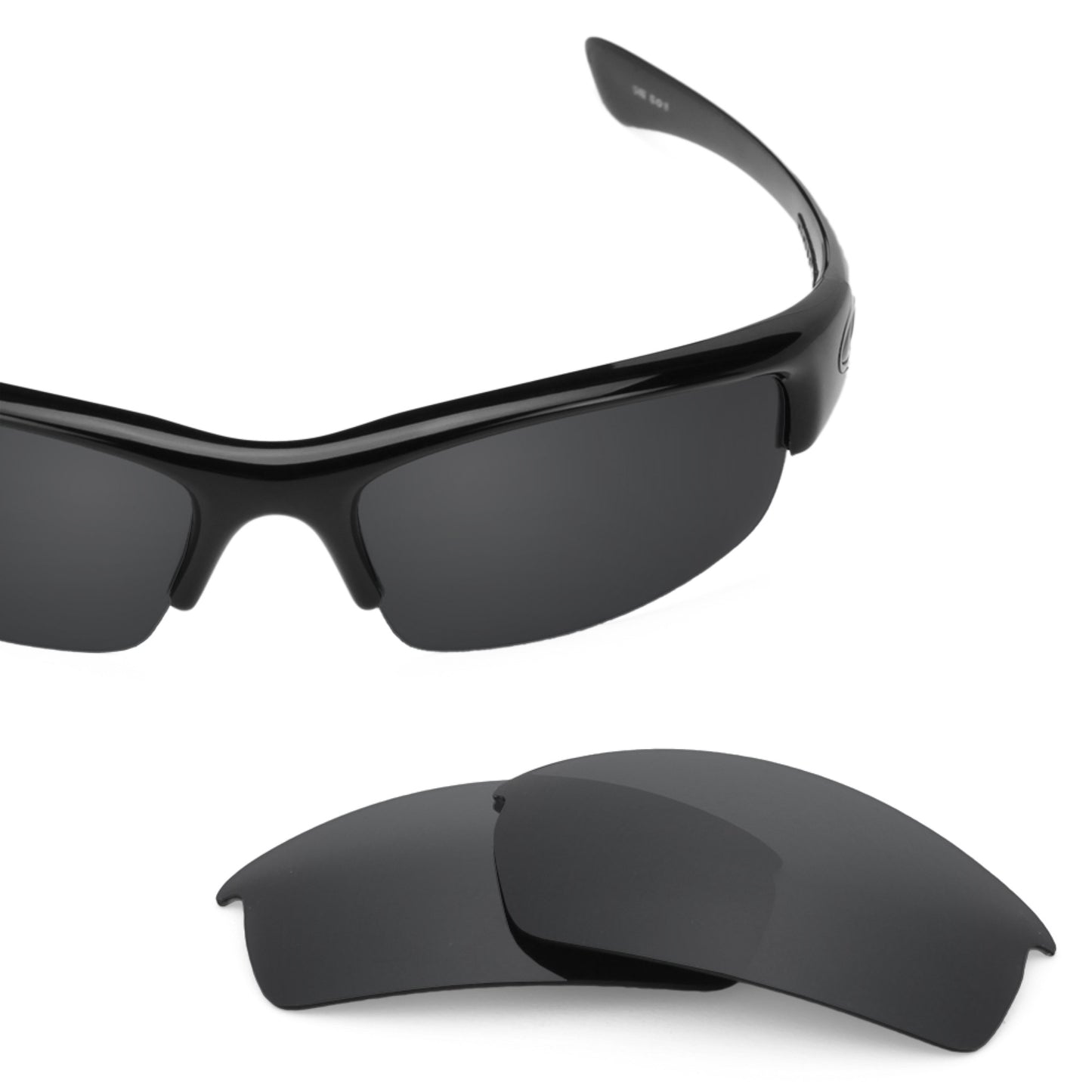 Oakley Bottlecap frame with Revant replacement Polarized Stealth Black lenses