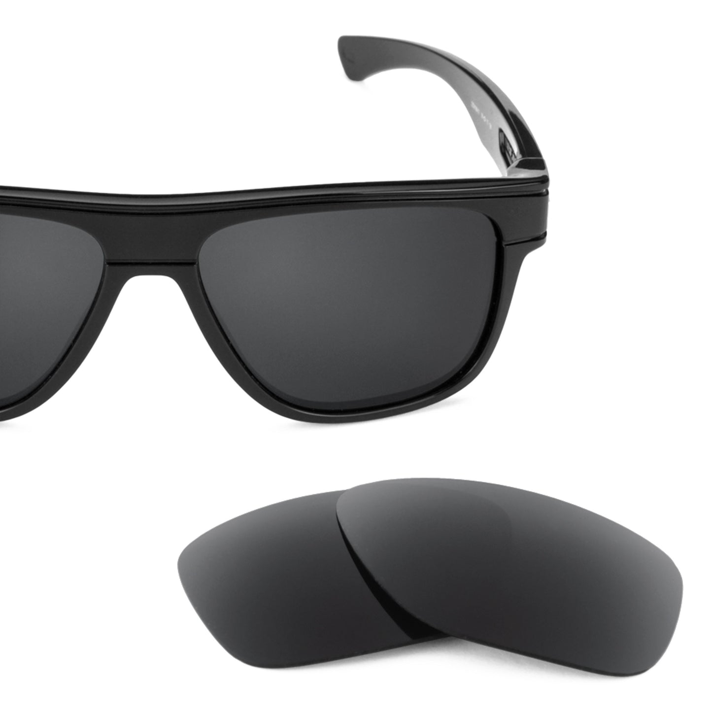 Oakley Breadbox frame with Revant replacement Polarized Stealth Black lenses