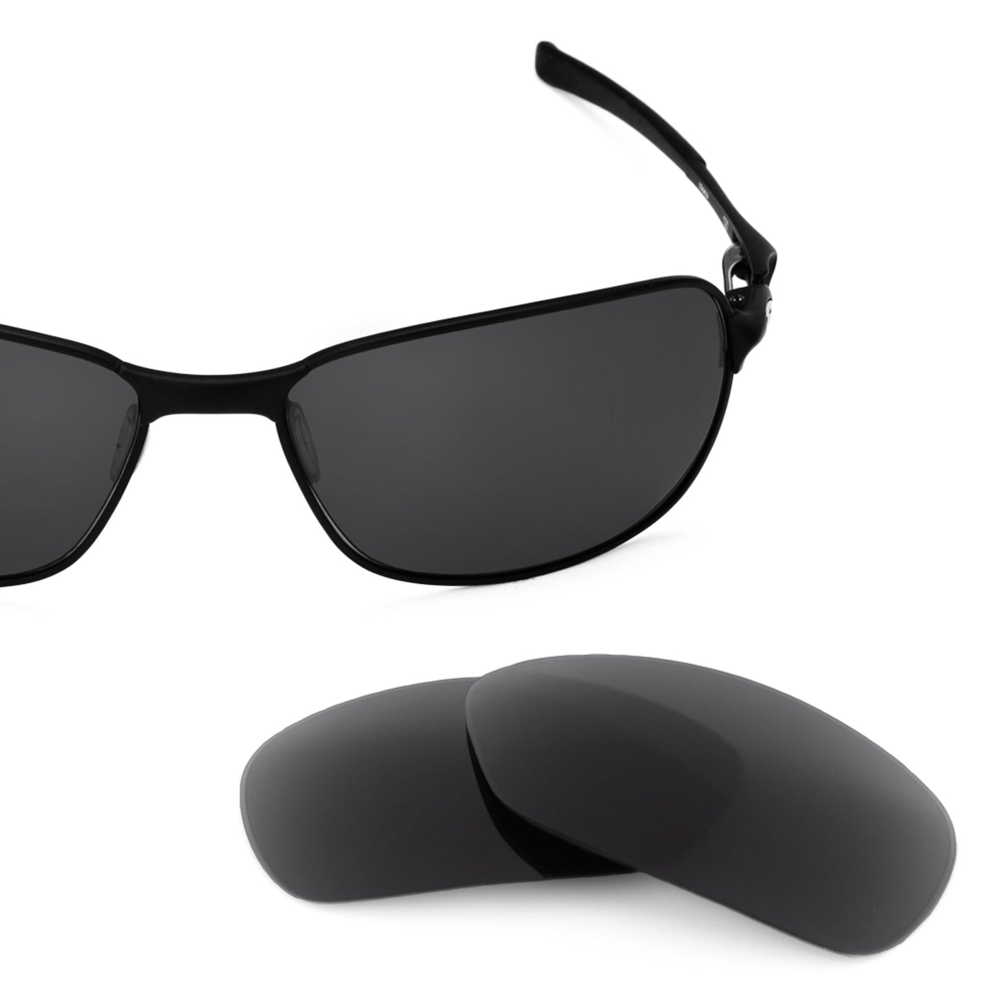 Oakley C Wire (2011) frame with Revant replacement Polarized Stealth Black lenses