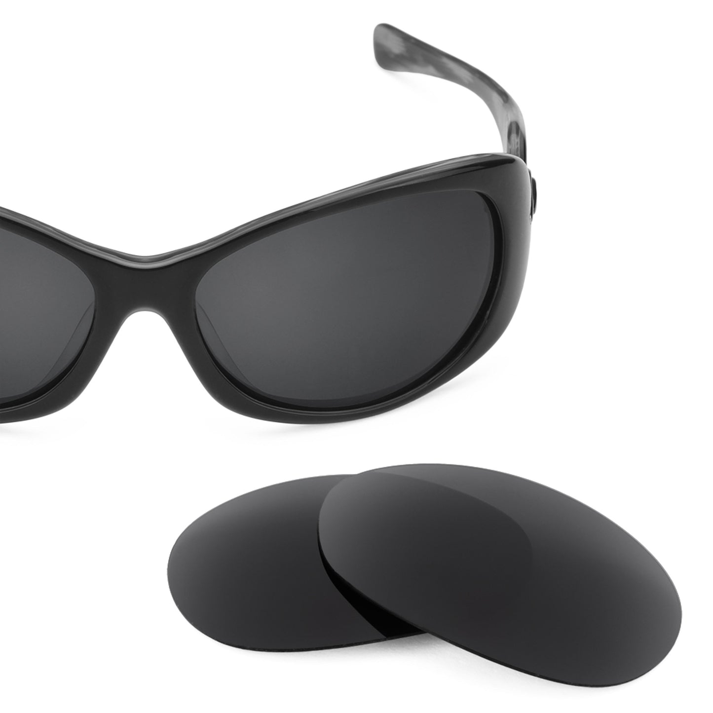 Oakley Dangerous frame with Revant replacement Polarized Stealth Black lenses