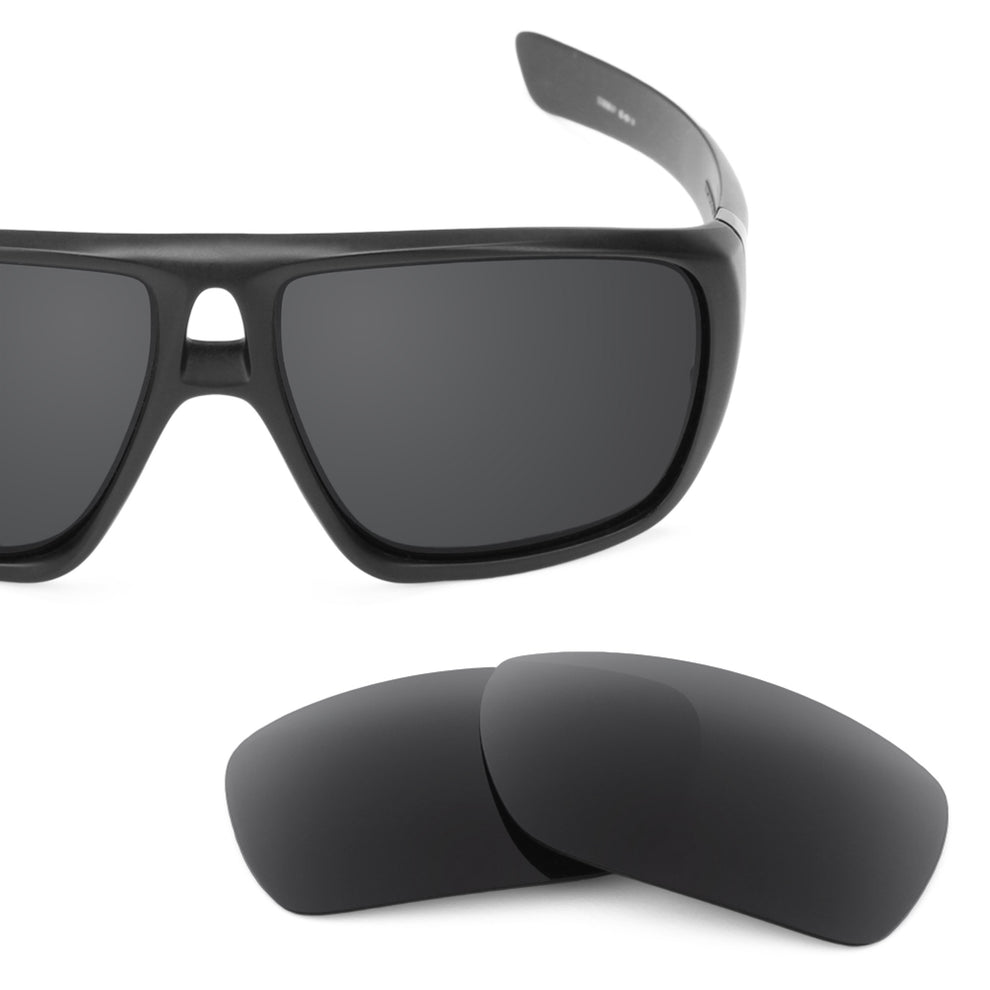 Oakley Dispatch 1 frame with Revant replacement Polarized Stealth Black lenses