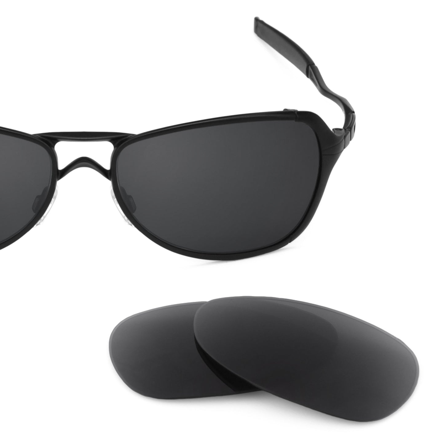 Oakley Felon frame with Revant replacement Polarized Stealth Black lenses