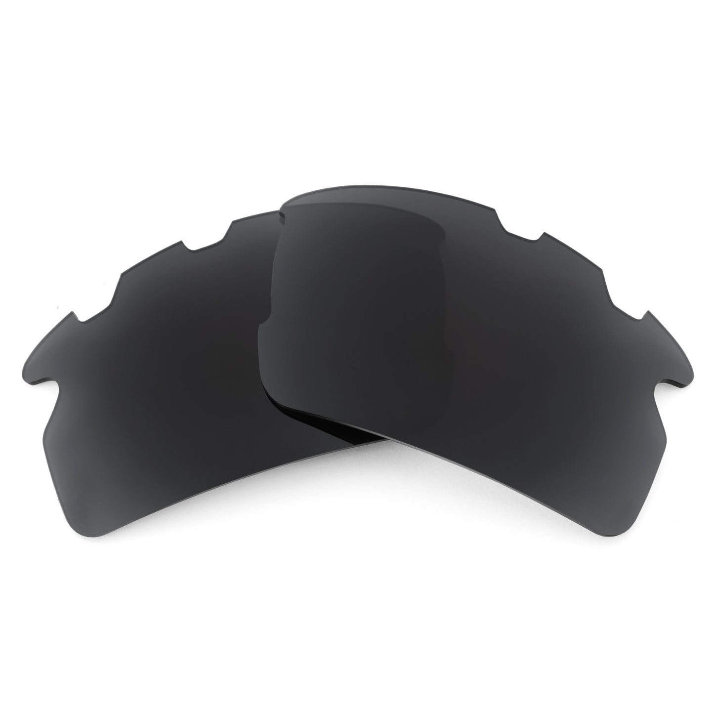 Revant replacement lenses for Oakley Flak 2.0 Vented (Low Bridge Fit) Polarized Stealth Blacklenses without frame