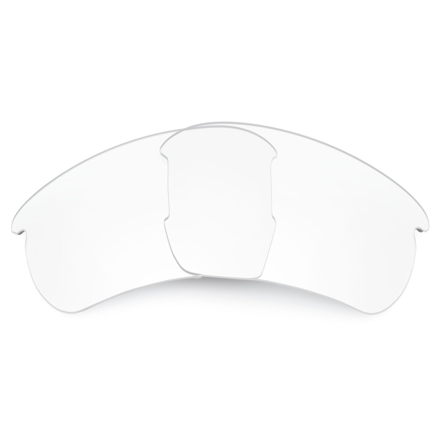 Revant replacement lenses for Oakley Flak Beta (Low Bridge Fit) Non-Polarized Crystal Clearlenses without frame