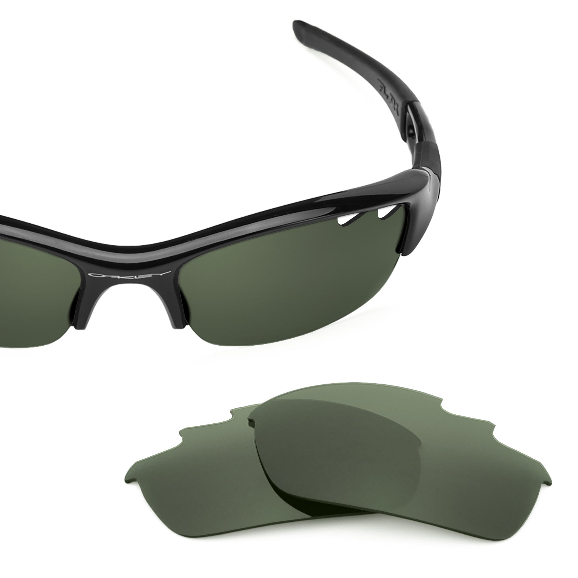 Oakley flak shop jacket clear lenses