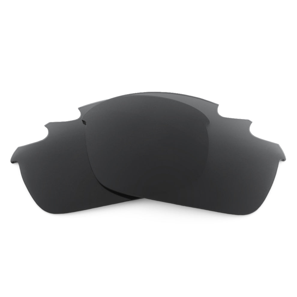 Revant replacement lenses for Oakley Flak Jacket Vented (Low Bridge Fit) Polarized Stealth Blacklenses without frame