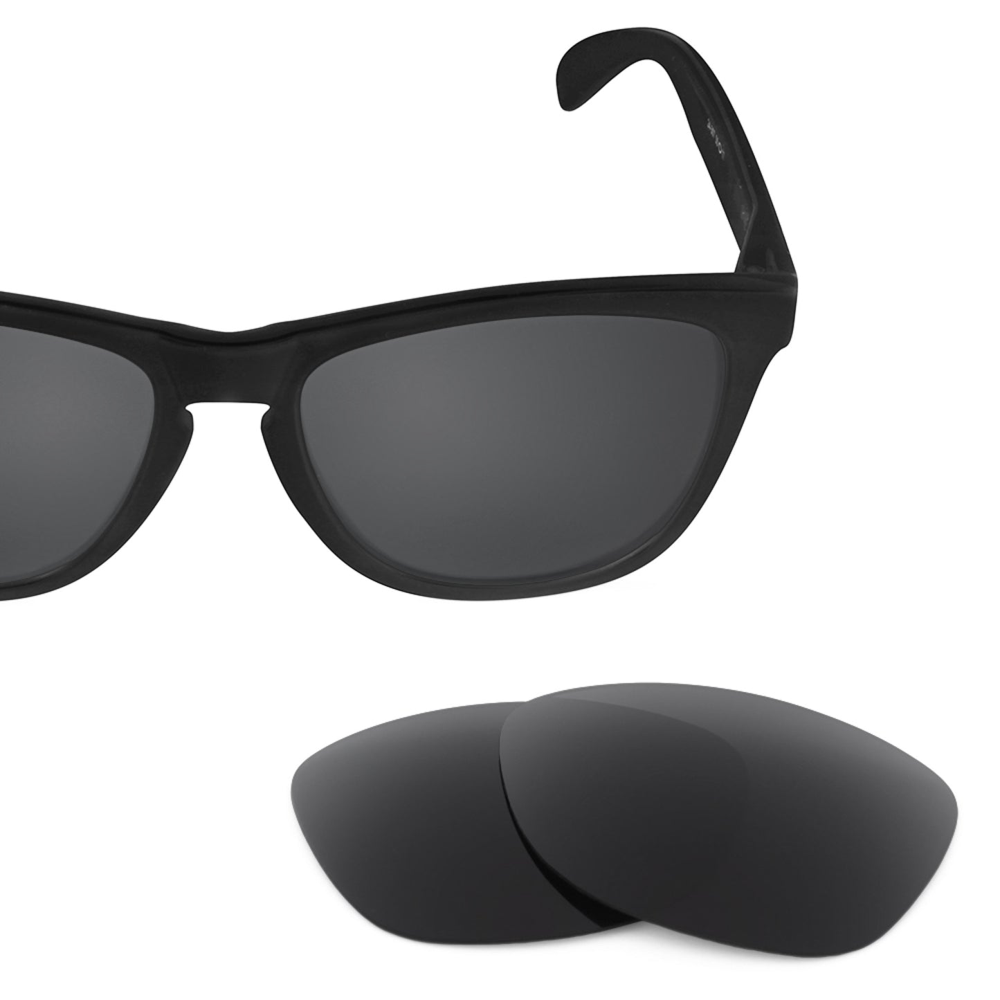 Oakley Frogskins frame with Revant replacement Polarized Stealth Black lenses