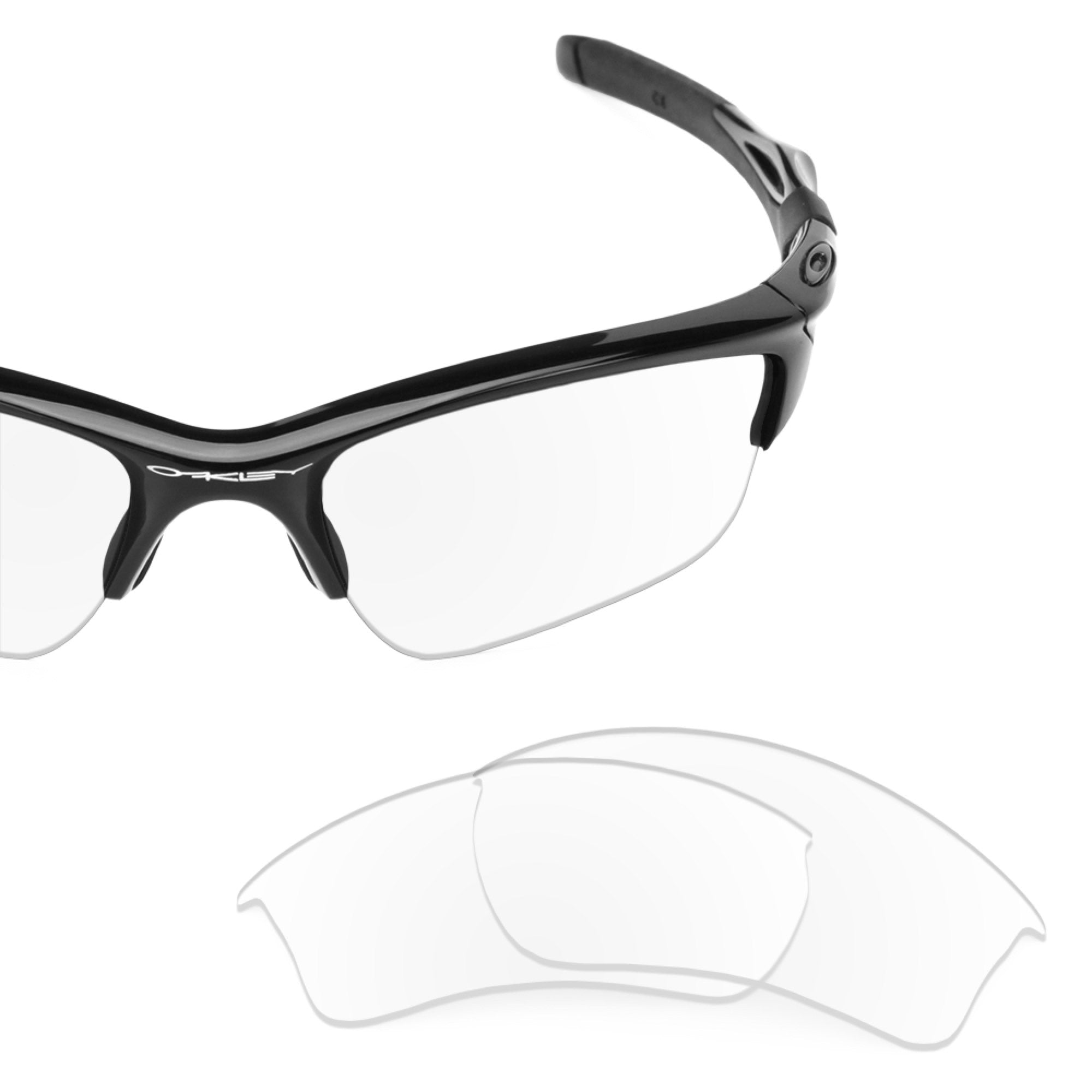 Oakley half jacket deals 2.0 clear lenses