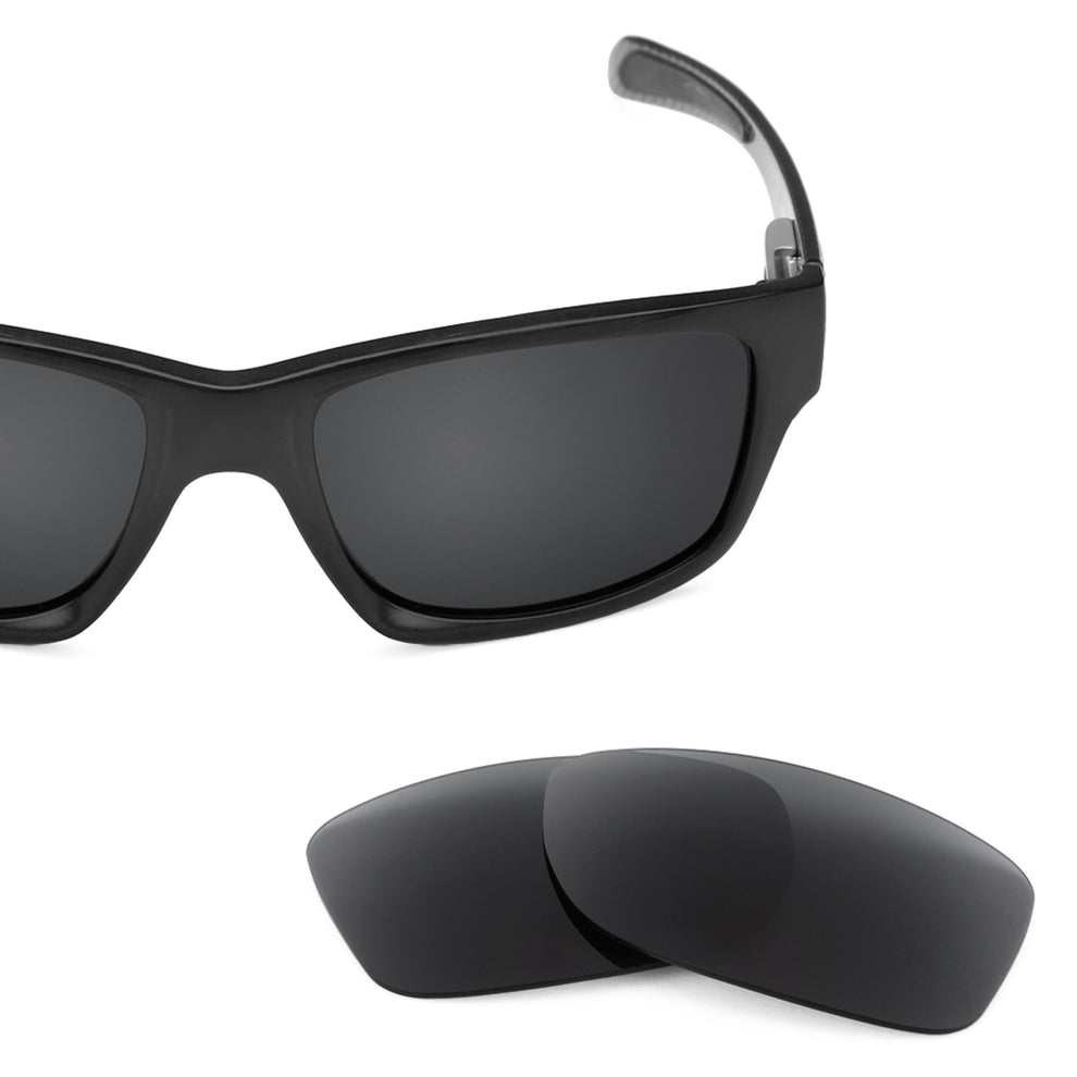 Oakley Jupiter Carbon frame with Revant replacement Polarized Stealth Black lenses