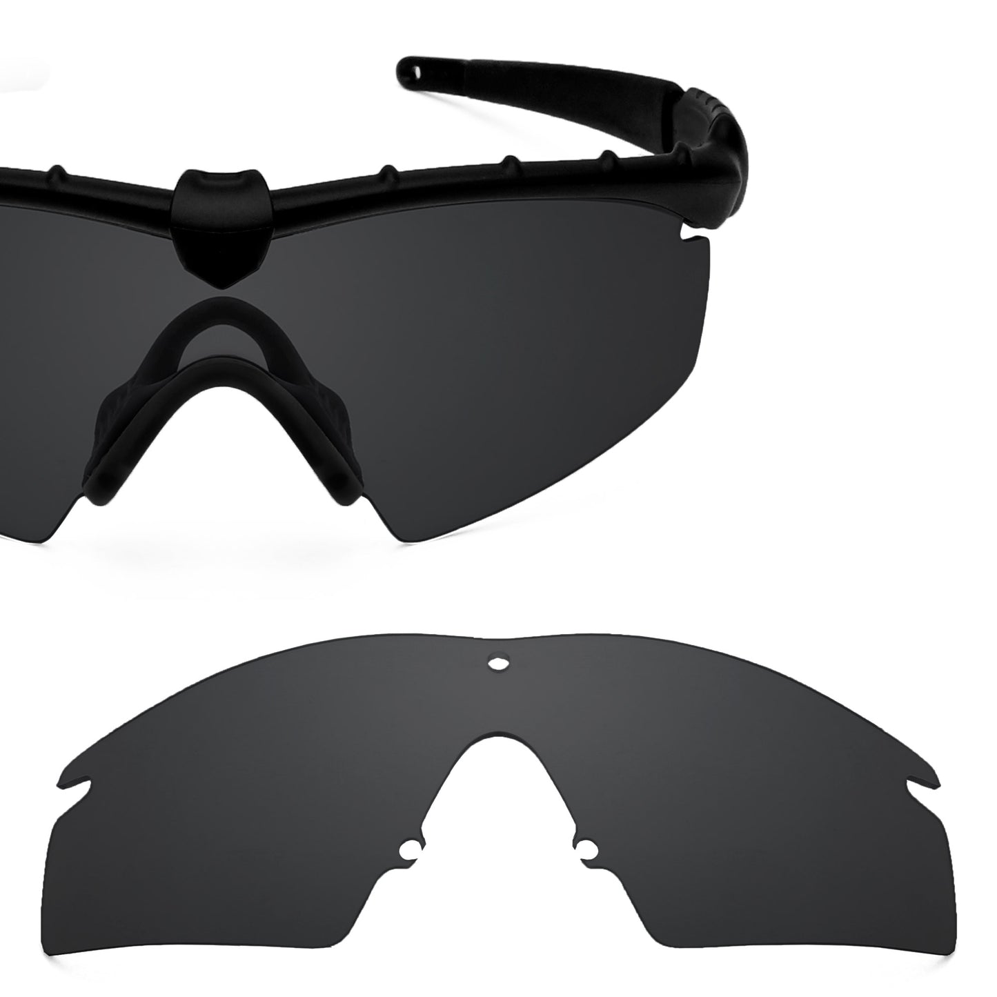 Oakley M Frame 2.0 Strike frame with Revant replacement Polarized Stealth Black lenses