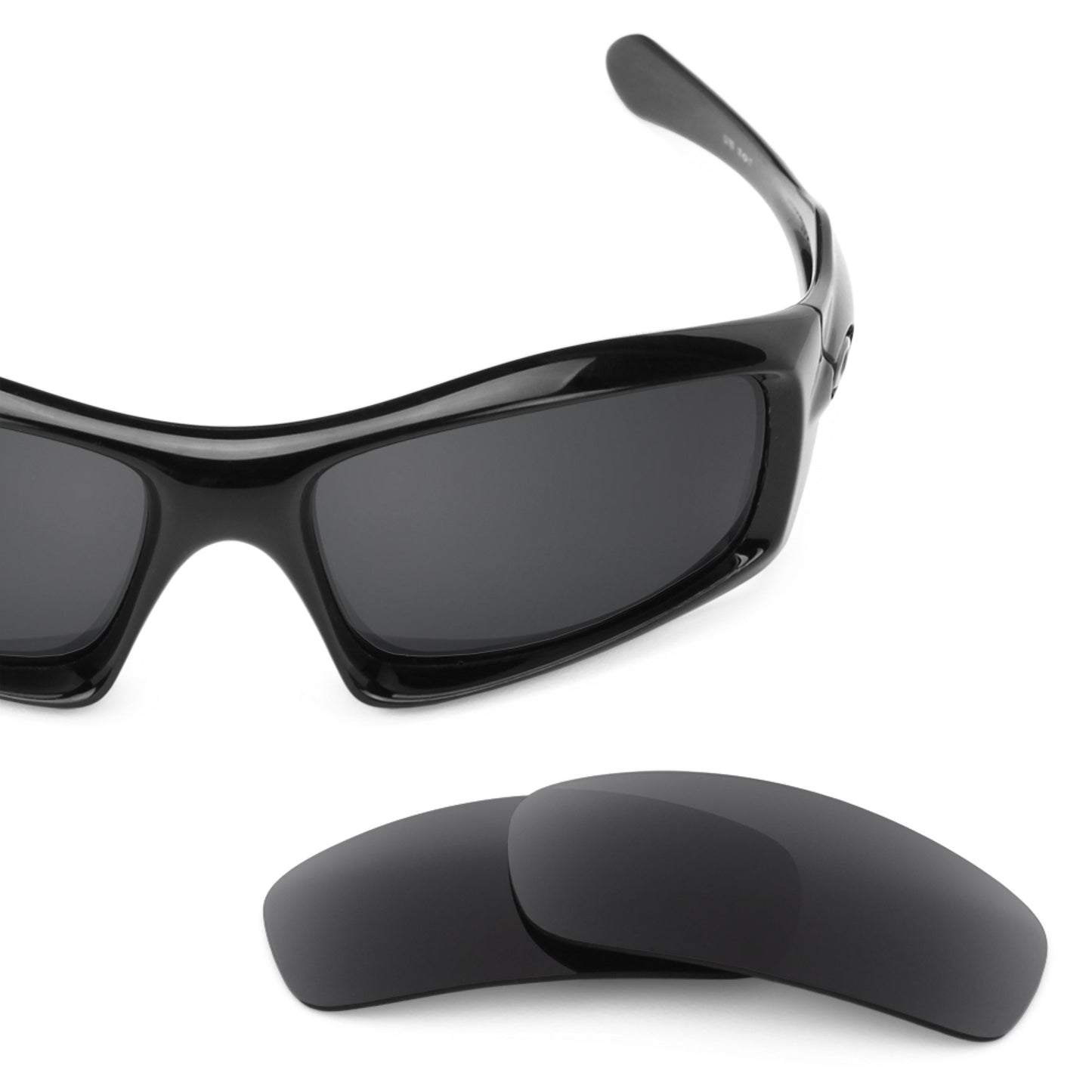 Oakley Monster Pup frame with Revant replacement Polarized Stealth Black lenses