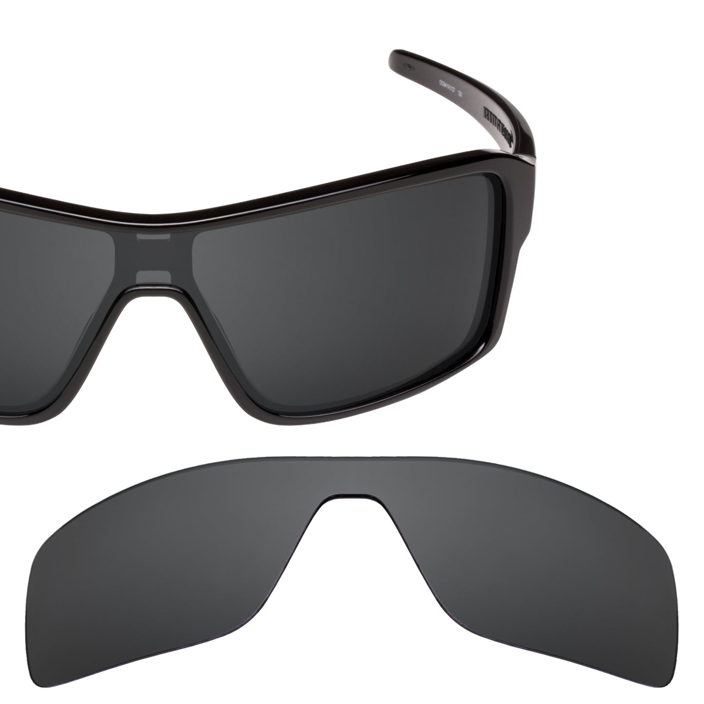 Oakley Ridgeline frame with Revant replacement Polarized Stealth Black lenses