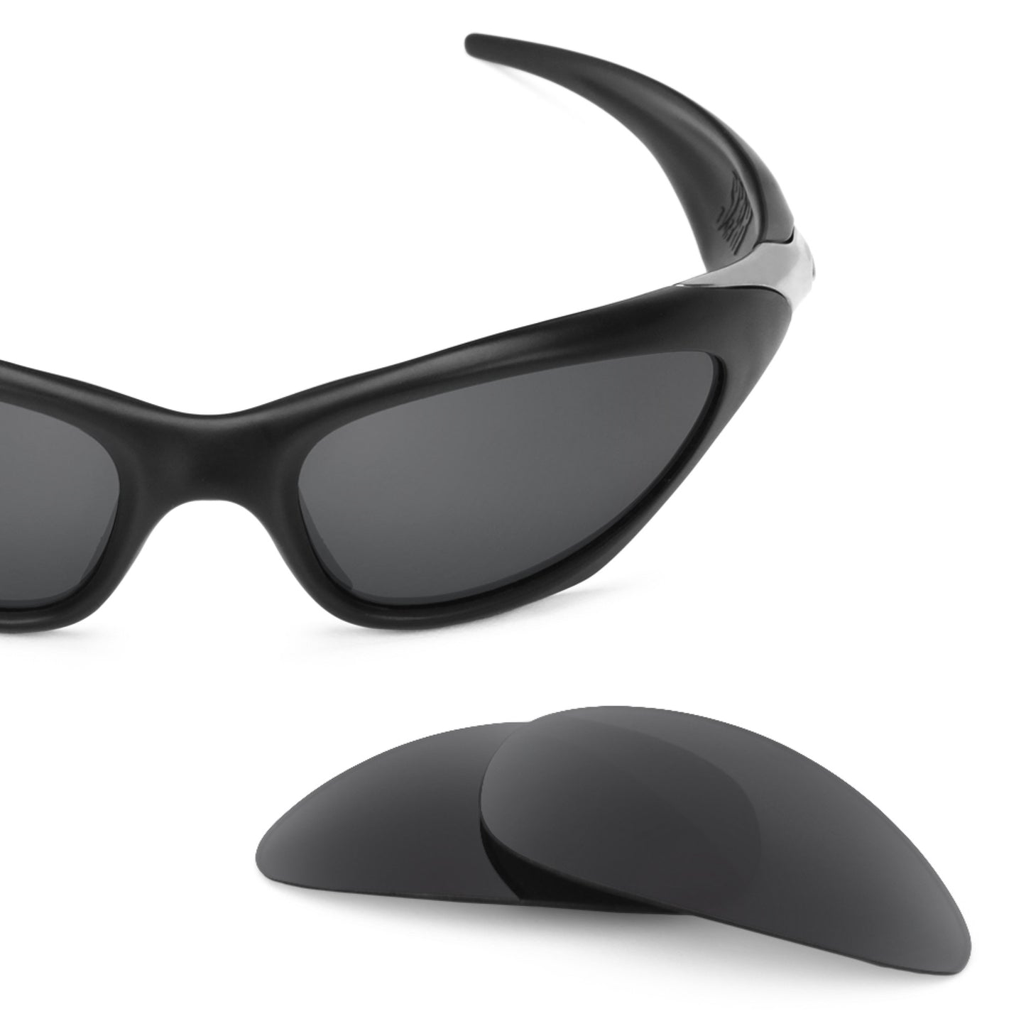 Oakley Scar frame with Revant replacement Polarized Stealth Black lenses