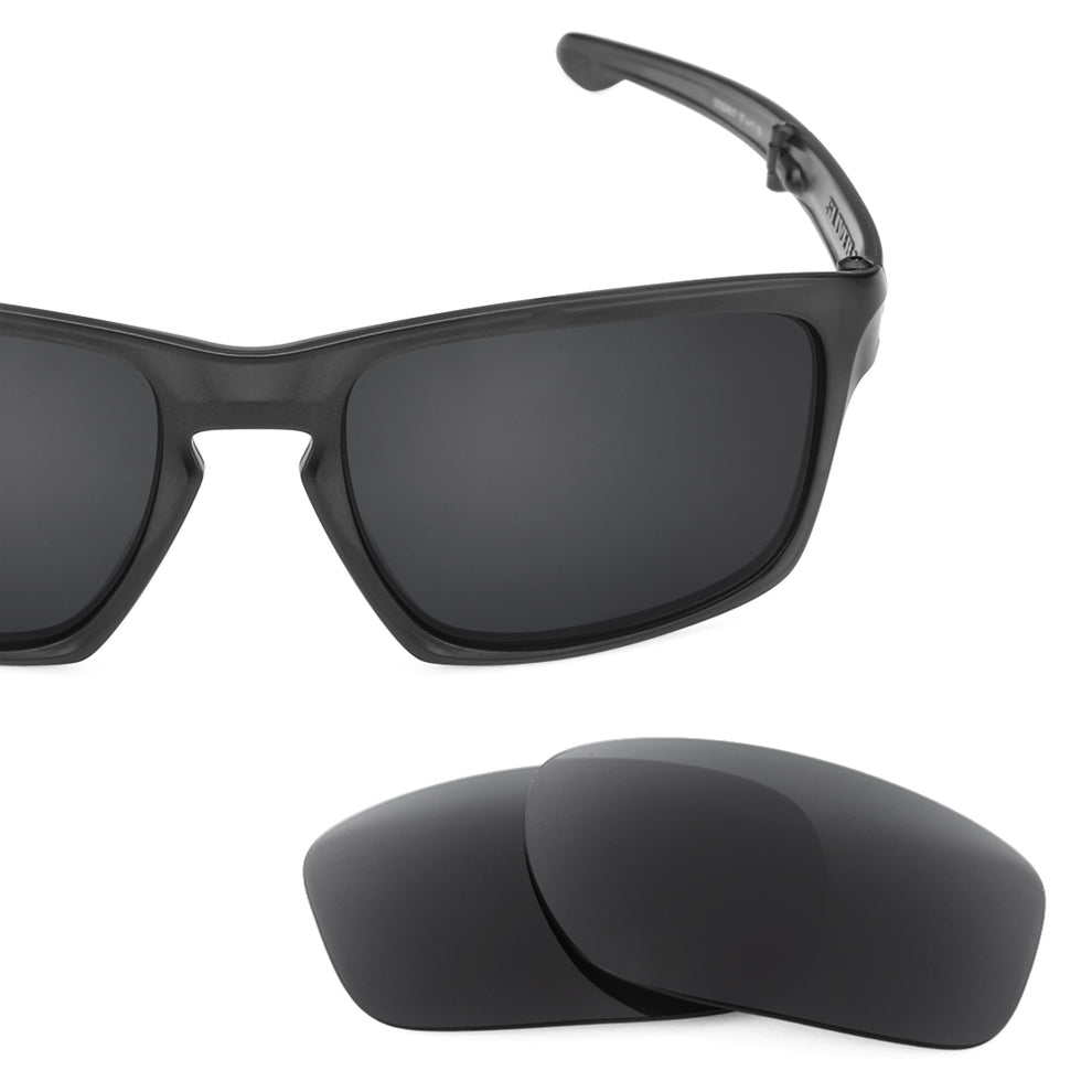 Oakley Sliver F frame with Revant replacement Polarized Stealth Black lenses