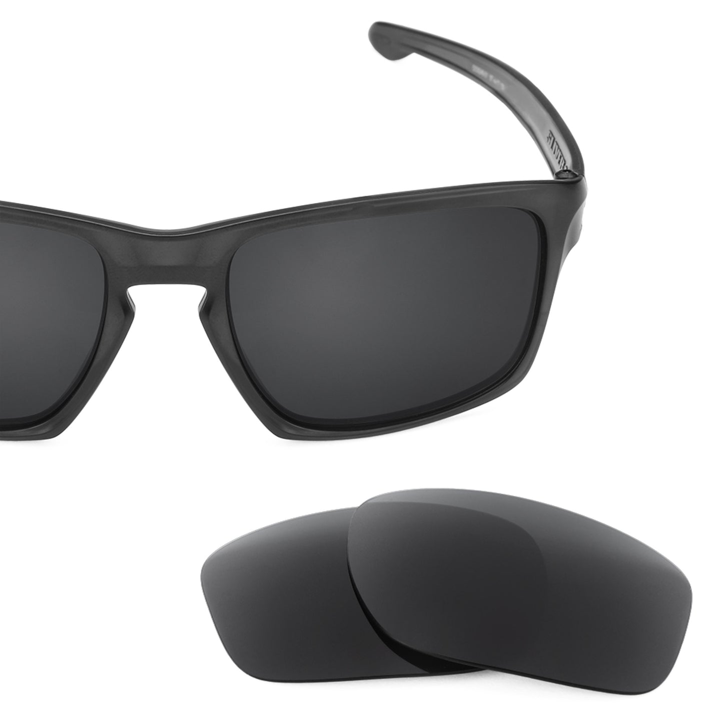 Oakley Sliver frame with Revant replacement Polarized Stealth Black lenses