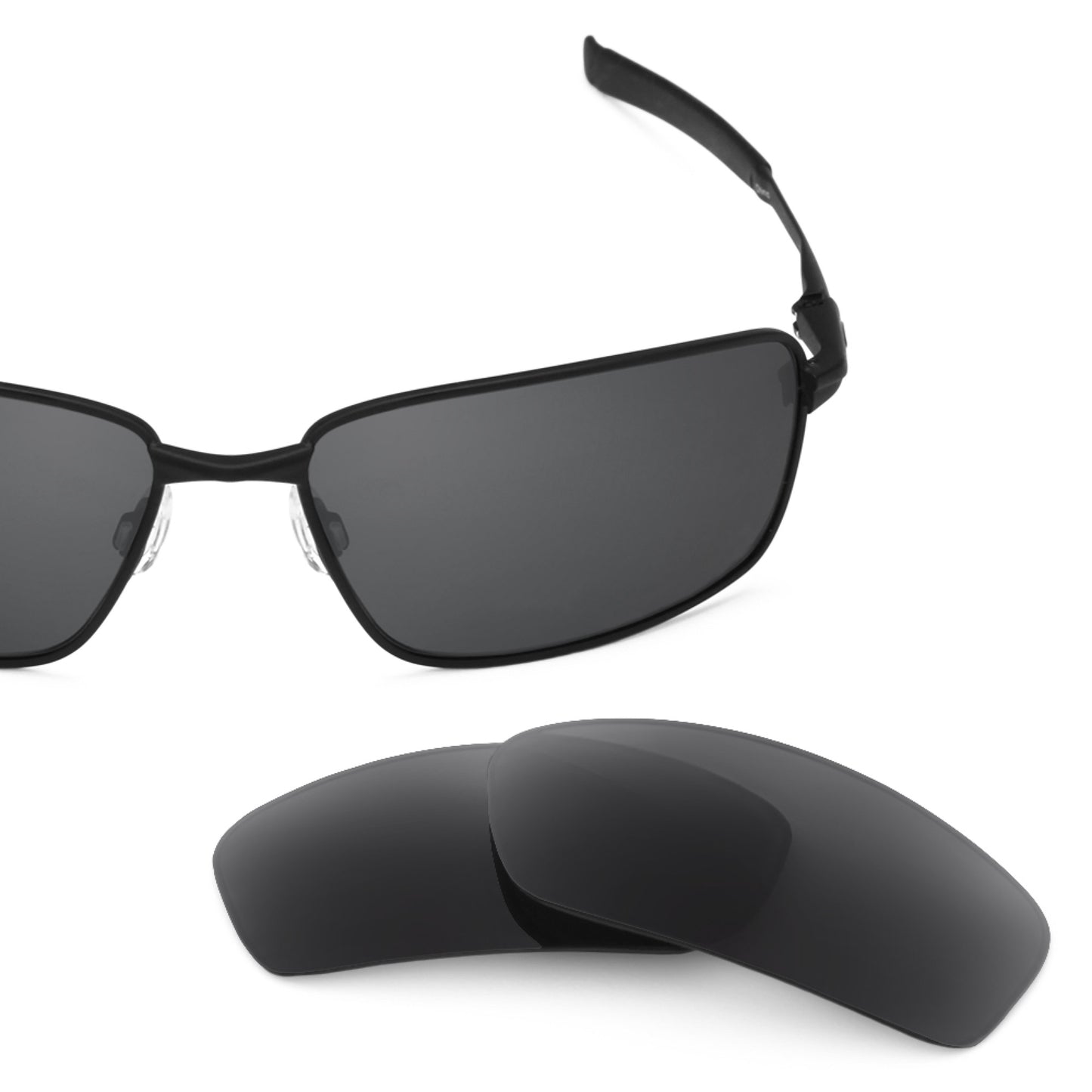 Oakley Splinter frame with Revant replacement Polarized Stealth Black lenses