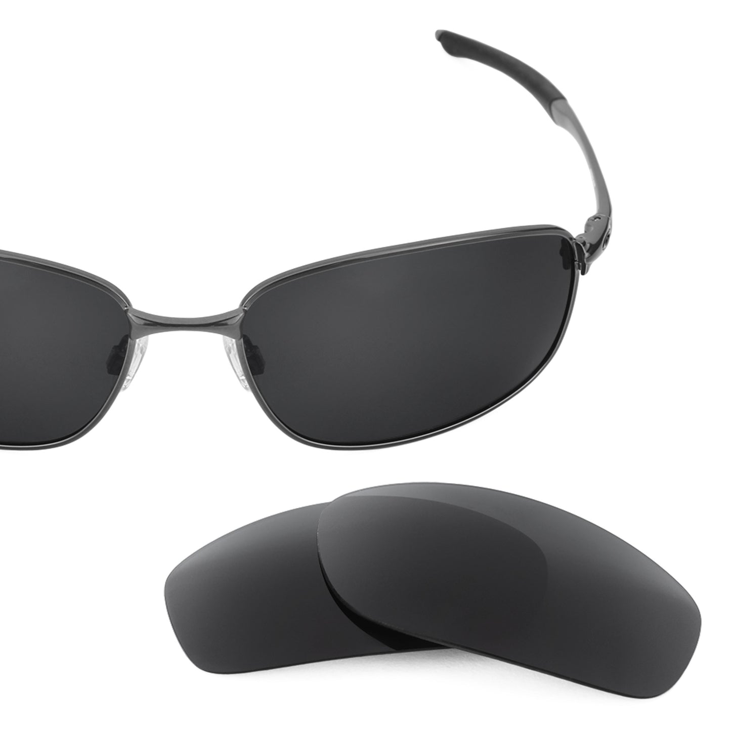 Oakley Taper frame with Revant replacement Polarized Stealth Black lenses