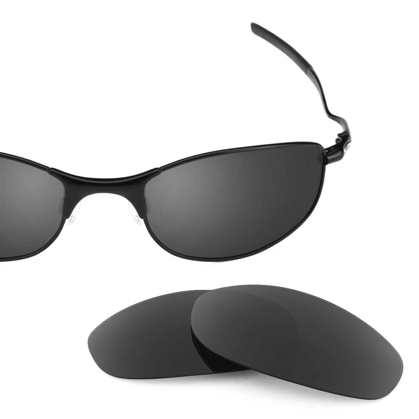 Oakley Tightrope frame with Revant replacement Polarized Stealth Black lenses