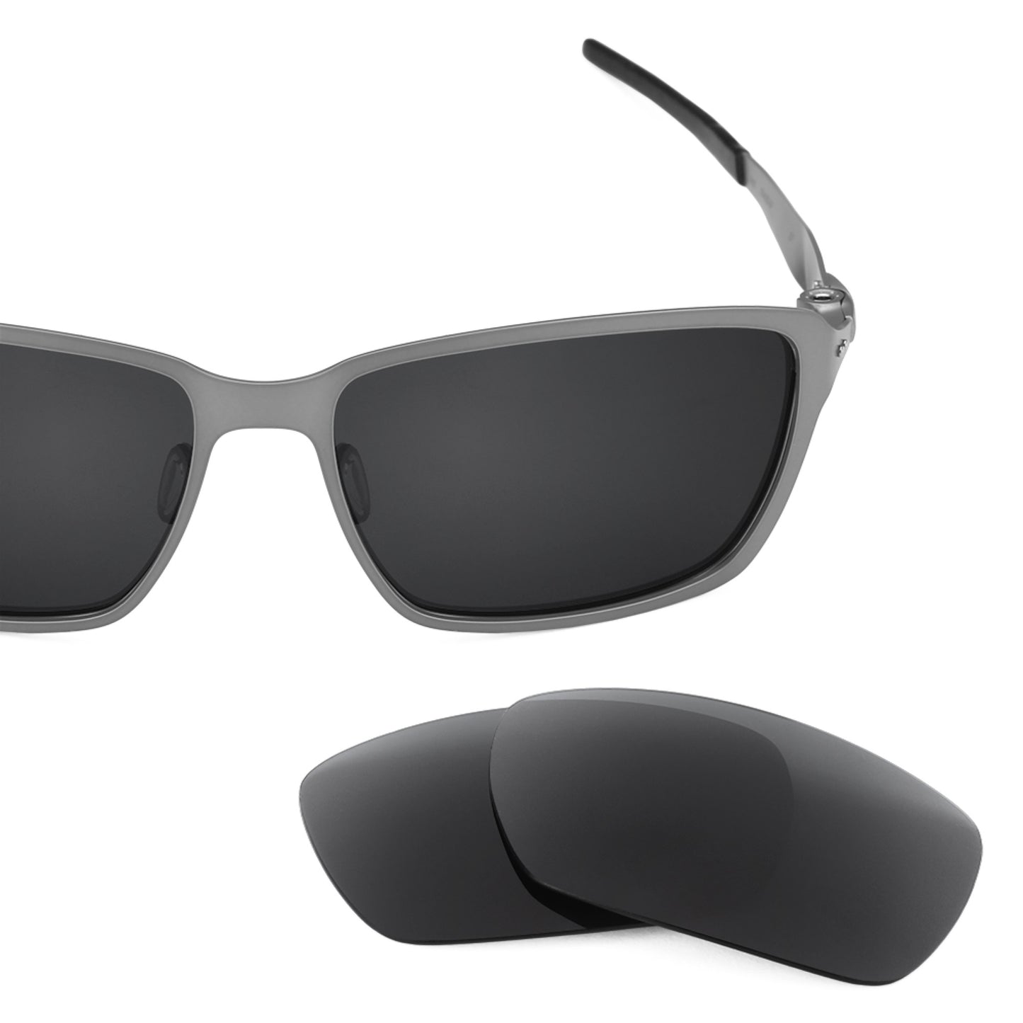 Oakley Tincan frame with Revant replacement Polarized Stealth Black lenses