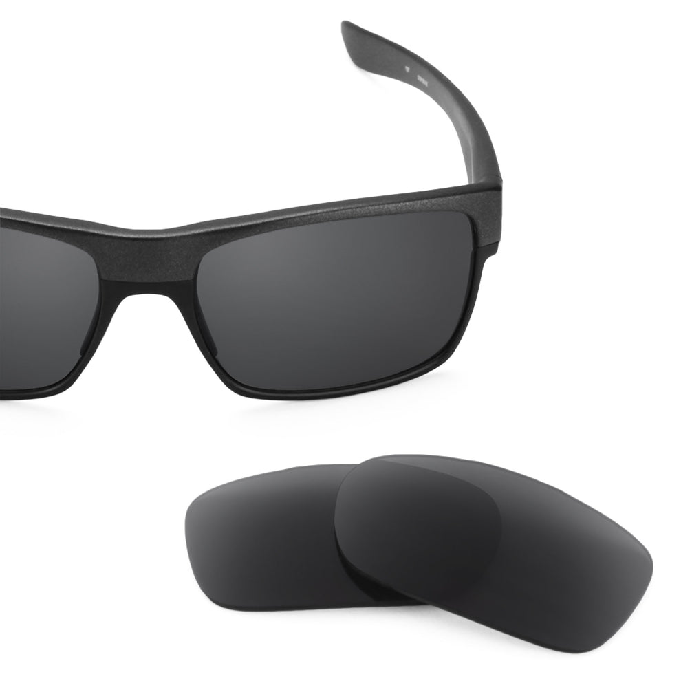 Oakley TwoFace frame with Revant replacement Polarized Stealth Black lenses