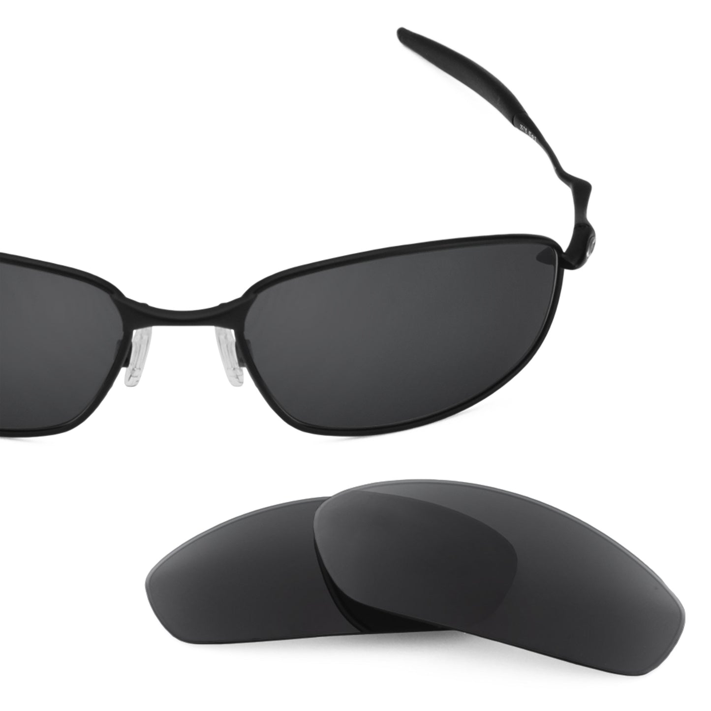 Oakley Whisker frame with Revant replacement Polarized Stealth Black lenses