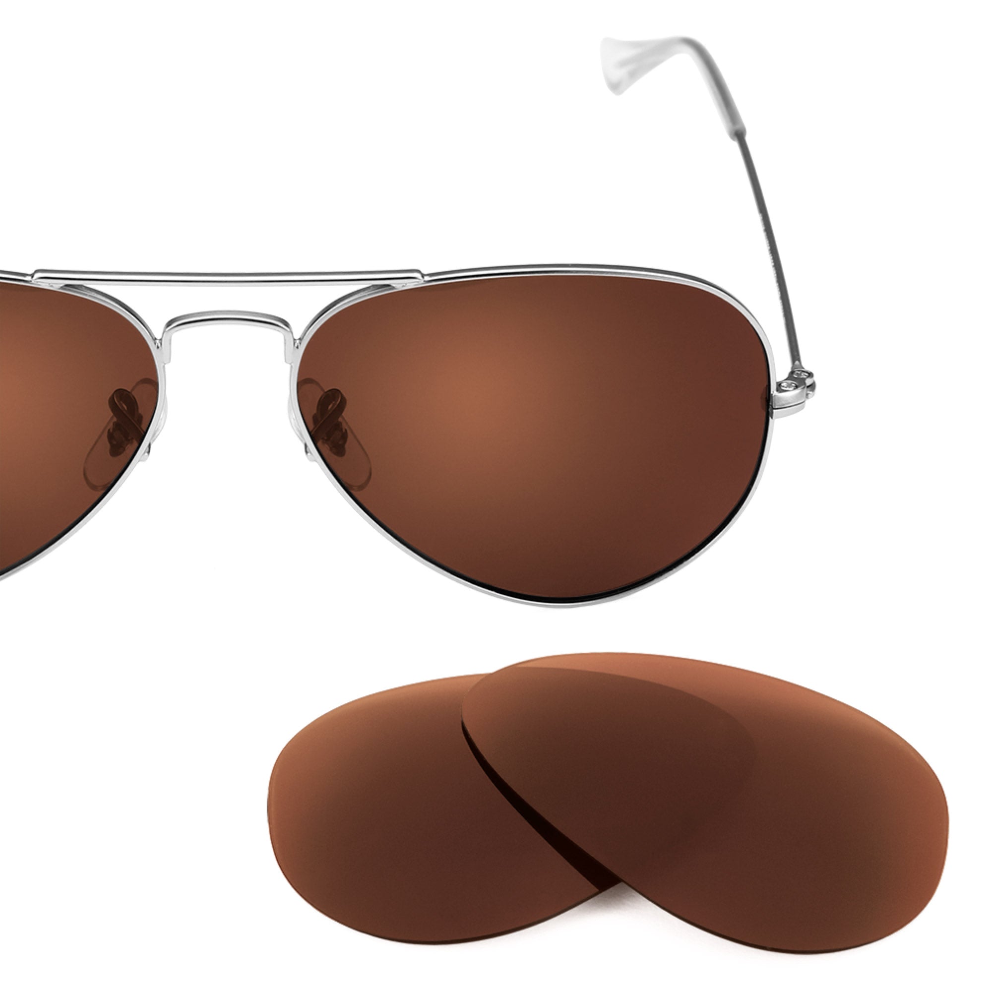 Revant Replacement Lenses for Ray-Ban Aviator RB3025 55mm