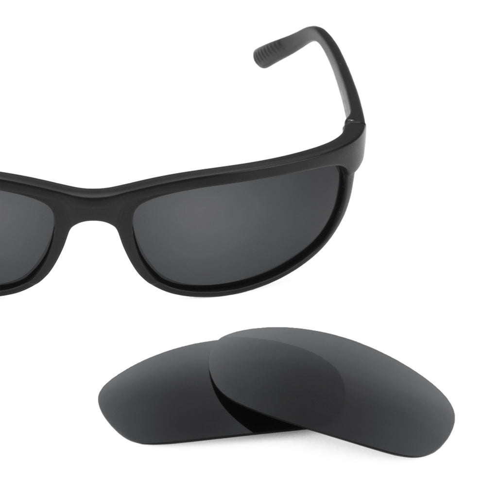 Ray-Ban Predator 2 RB2027 62mm frame with Revant replacement Polarized Stealth Black lenses