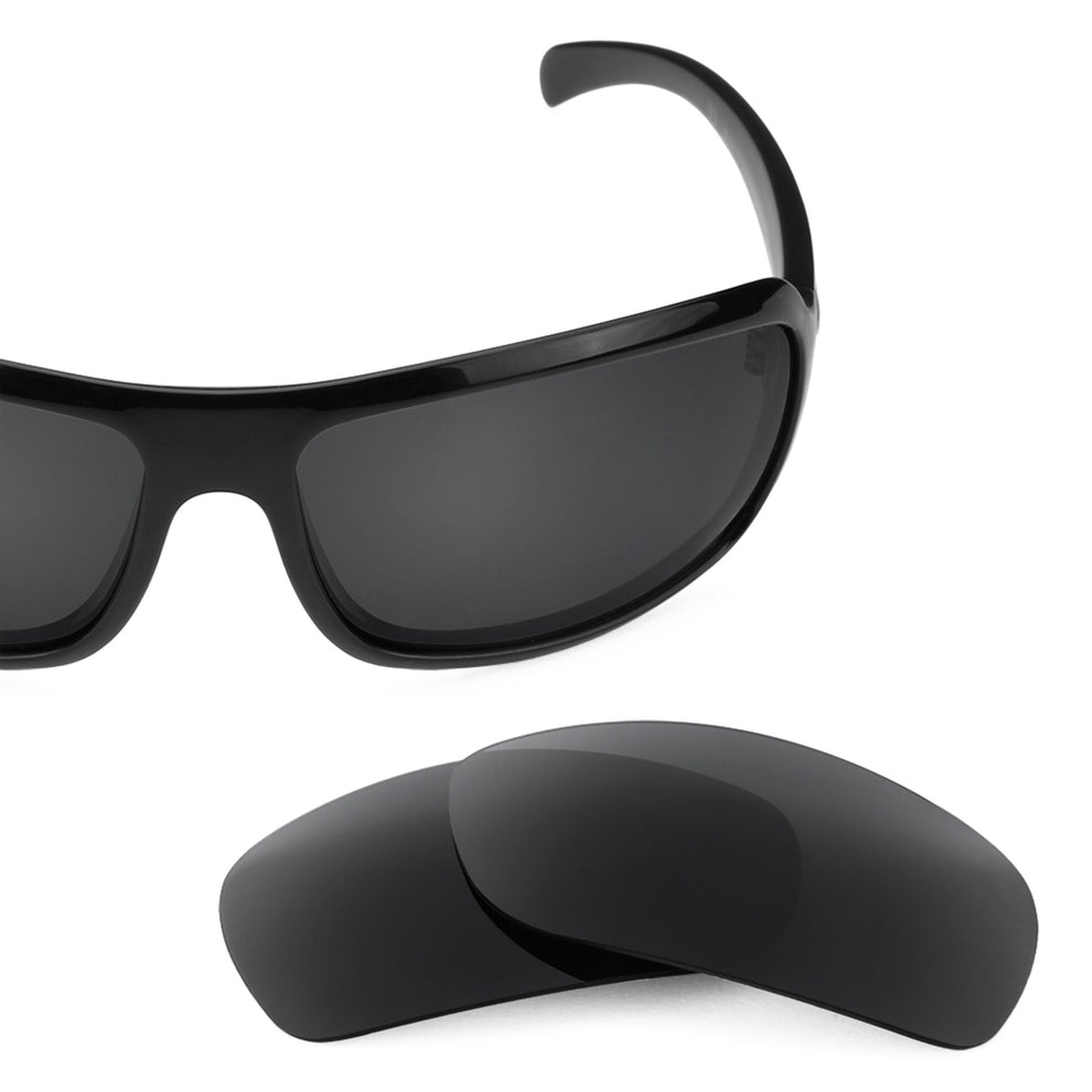 Smith Super Method frame with Revant replacement Polarized Stealth Black lenses