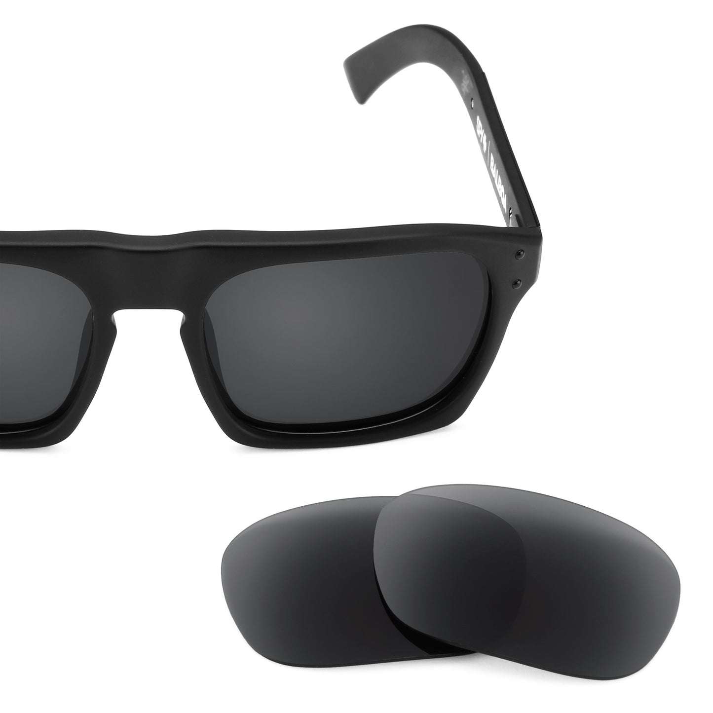 Spy Optic Balboa frame with Revant replacement Polarized Stealth Black lenses