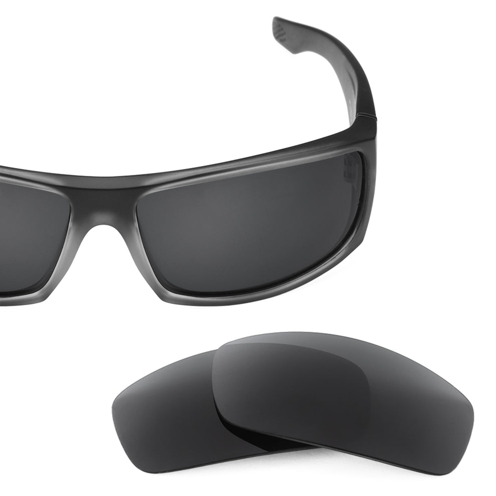 Spy Optic Cooper XL frame with Revant replacement Polarized Stealth Black lenses