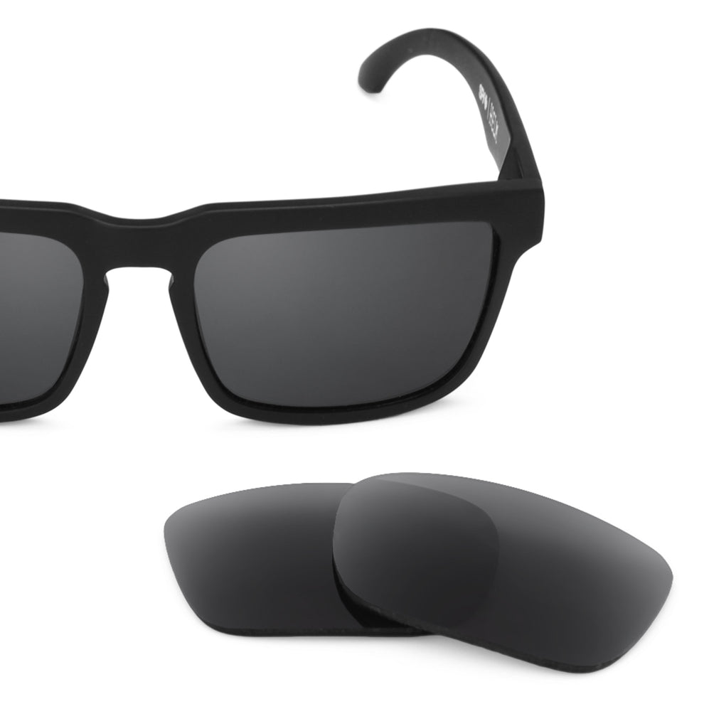 Spy Optic Helm frame with Revant replacement Polarized Stealth Black lenses