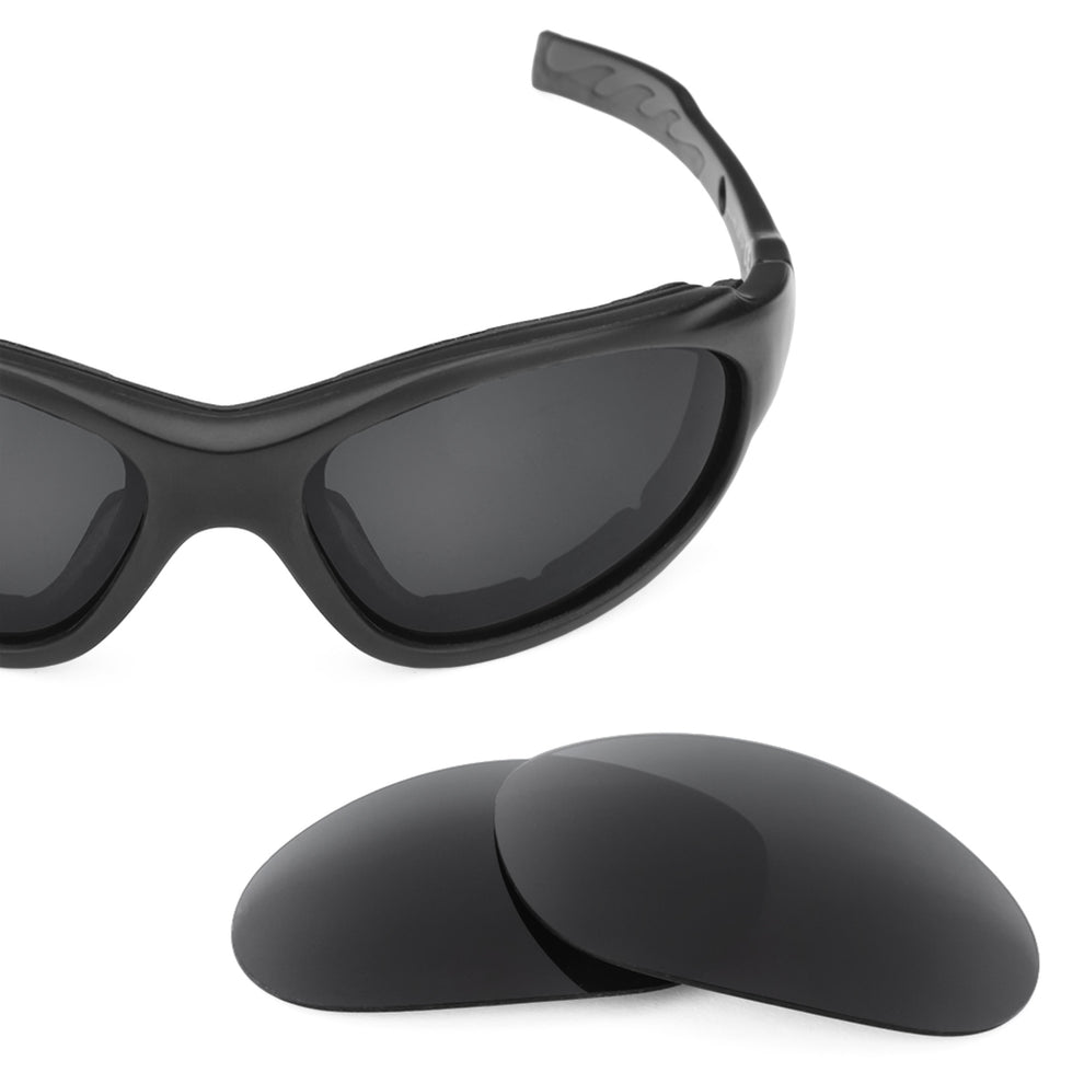 Wiley X XL-1 Advanced frame with Revant replacement Polarized Stealth Black lenses