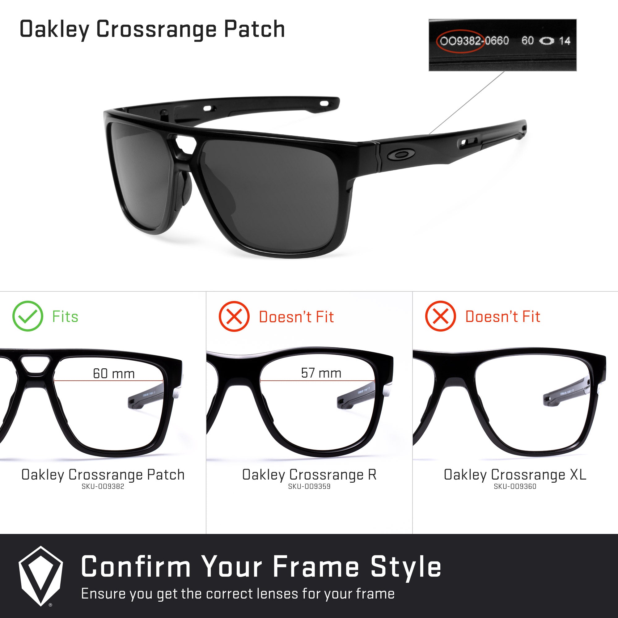 Oakley crossrange prizm store lenses