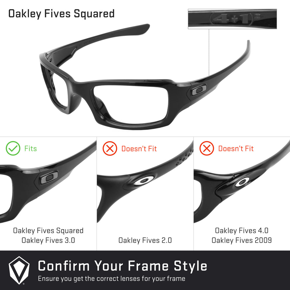 Revant replacement lenses compatible with Oakley Fives Squared