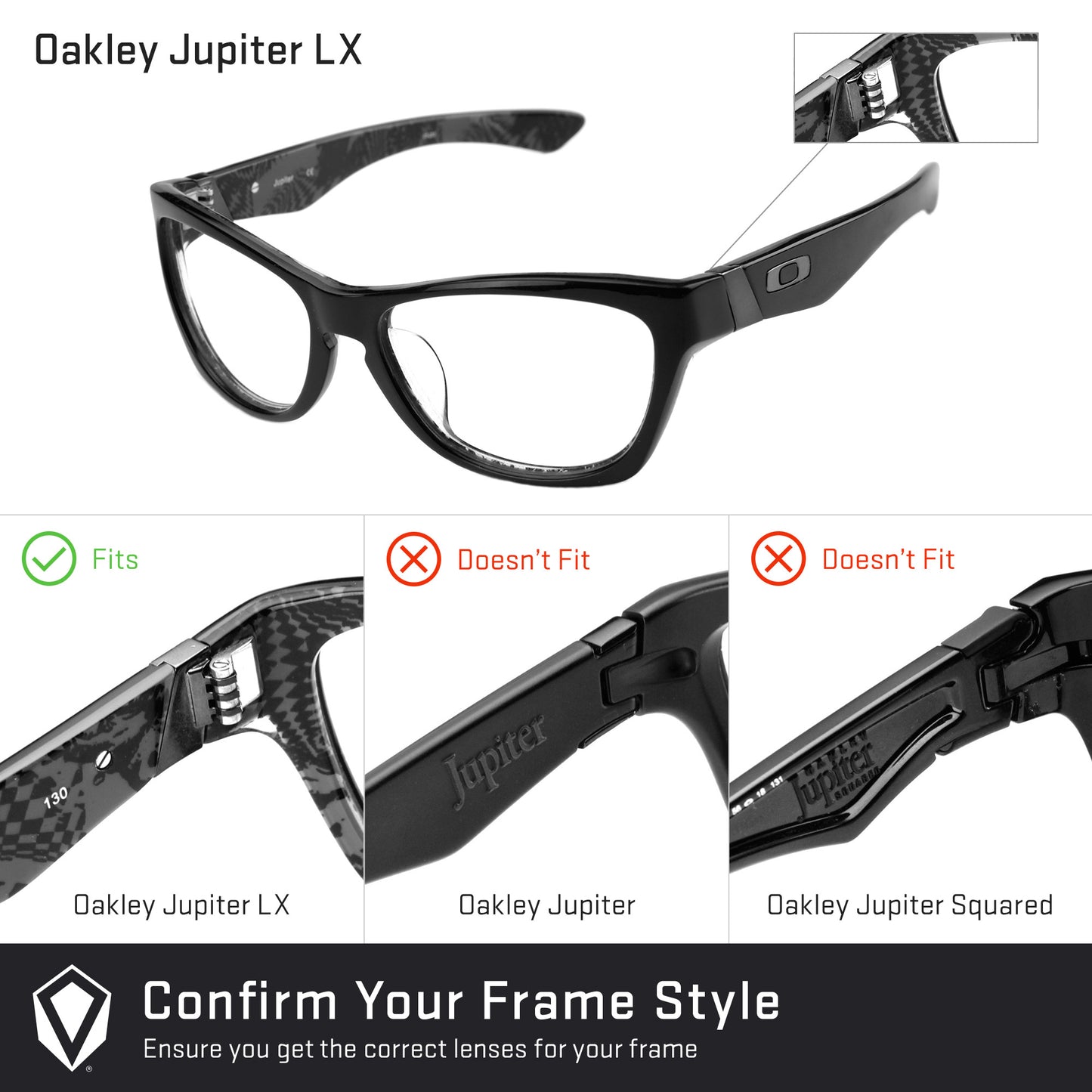 Revant replacement lenses compatible with Oakley Jupiter LX