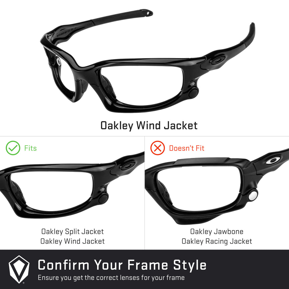 Revant replacement lenses compatible with Oakley Wind Jacket