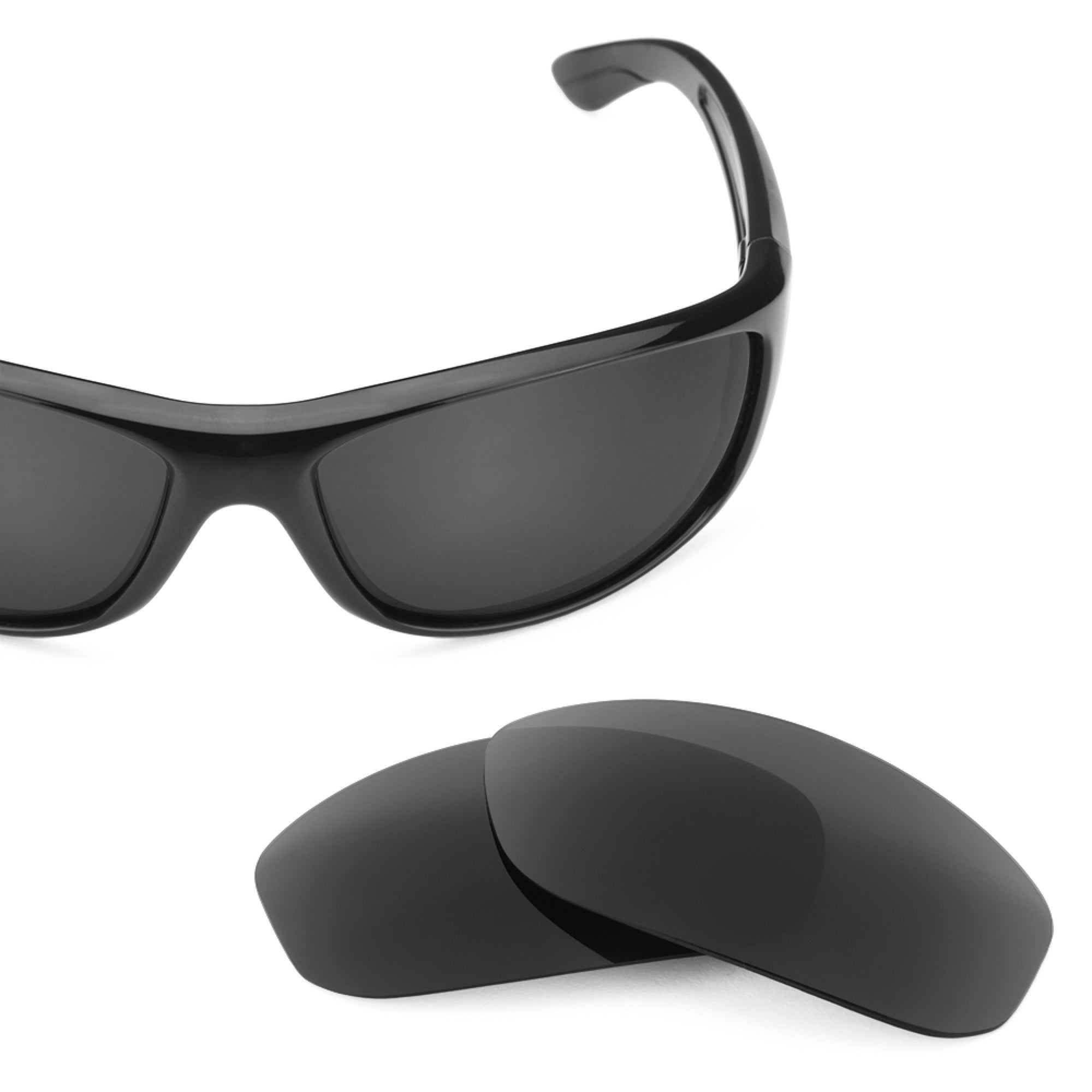 Revant replacement lenses for Arnette Freezer AN4155 Polarized Stealth Black