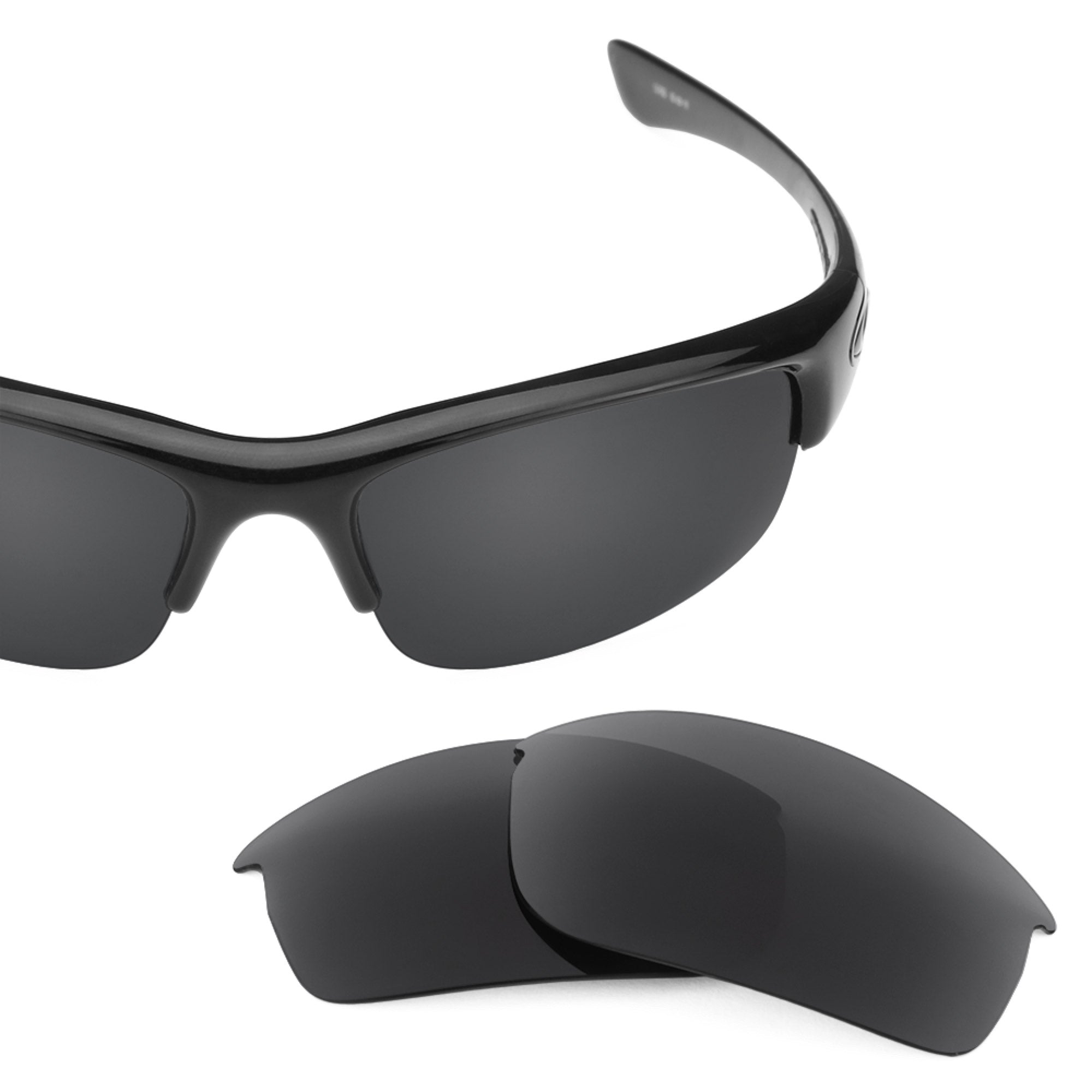 Revant replacement lenses for Oakley Bottlecap XL Polarized Stealth Black