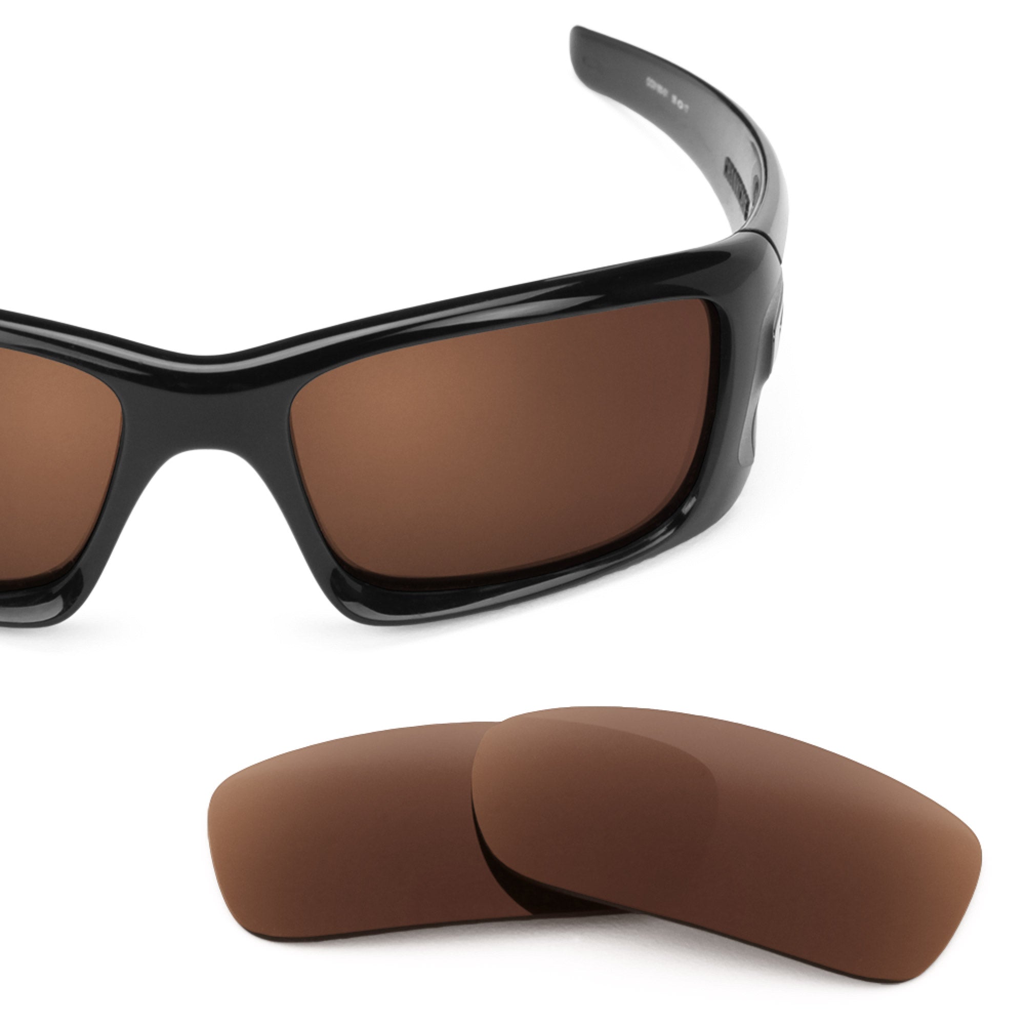 Revant replacement lenses for Oakley Crankcase Polarized Dark Brown