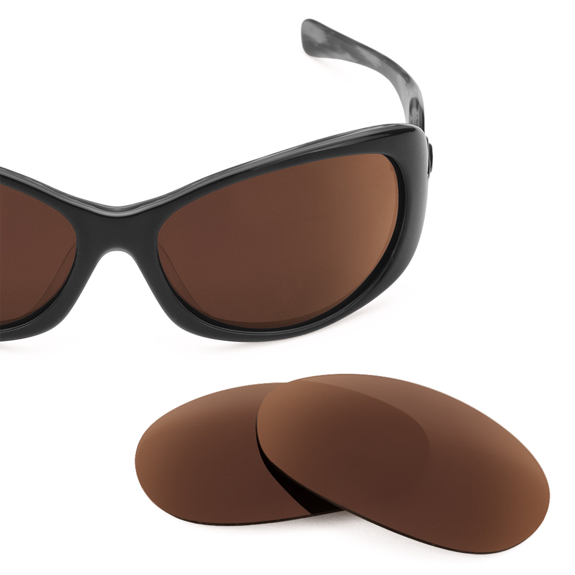 Revant replacement lenses for Oakley Dangerous Polarized Dark Brown