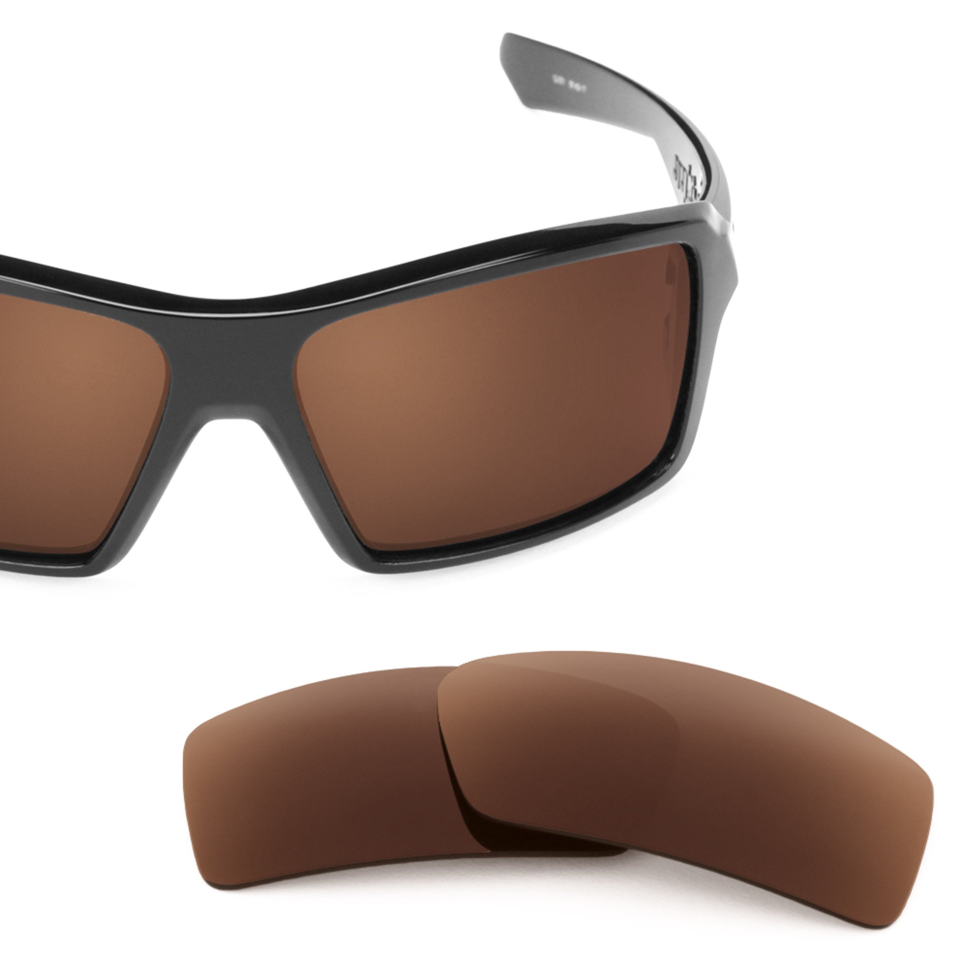 Revant replacement lenses for Oakley Eyepatch 1 Polarized Dark Brown